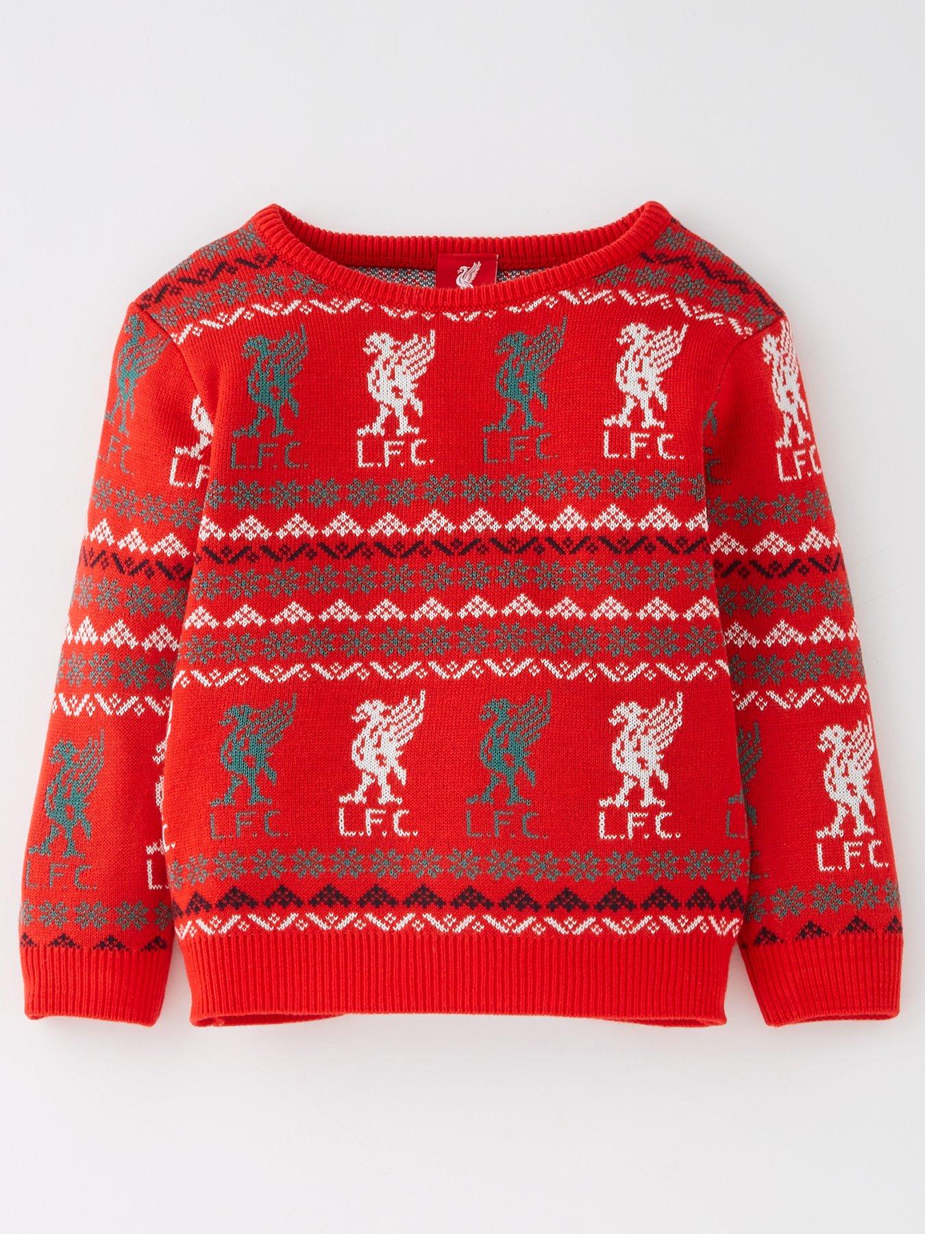 Liverpool FC Baby Fairisle Christmas Jumper - Multi