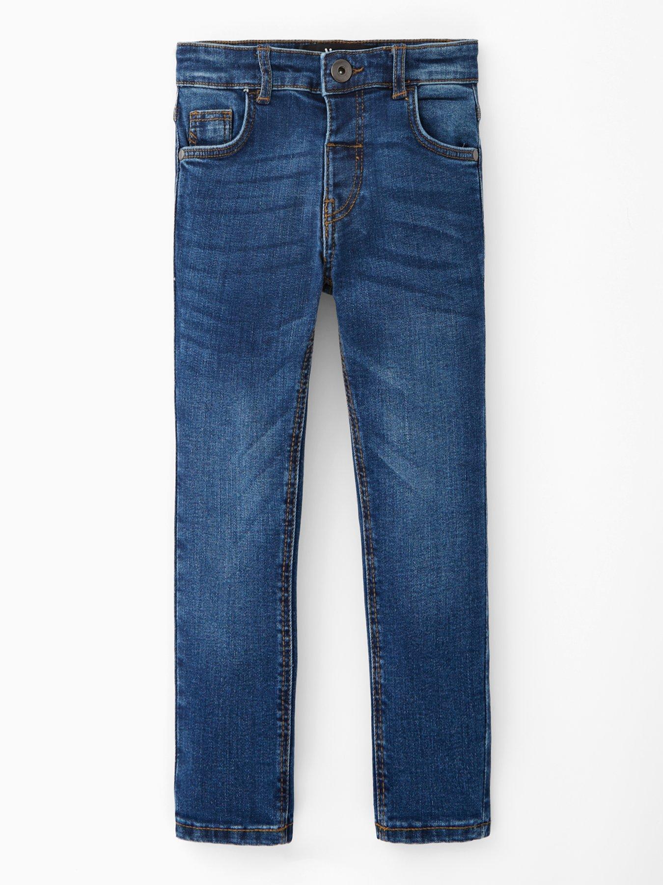 V by Very Boys Skinny Jeans - Blue