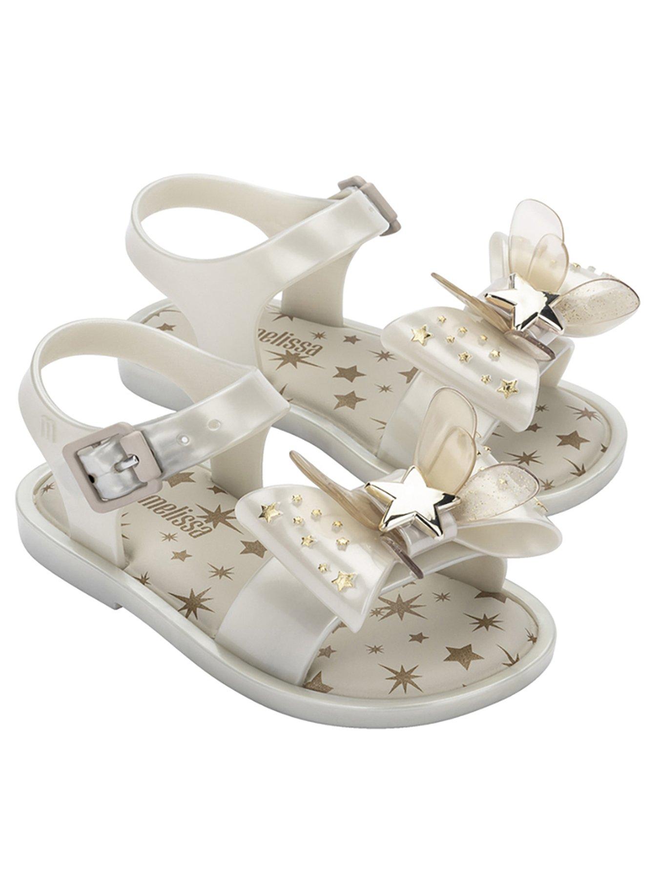 Mini Melissa Girls Junior Mini Melissa Mar Jelly Sandal Star Ii Very