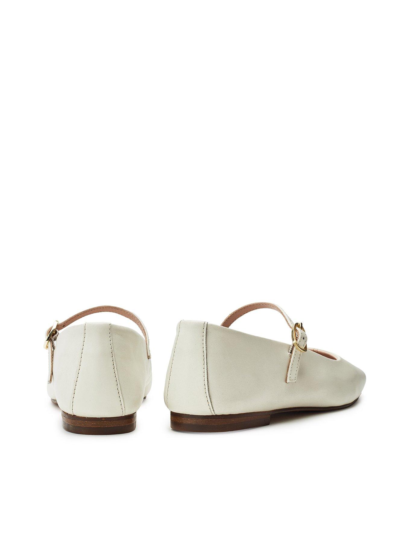 Image 3 of 4 of Moda In Pelle Larina Ballet Shoes - Off White