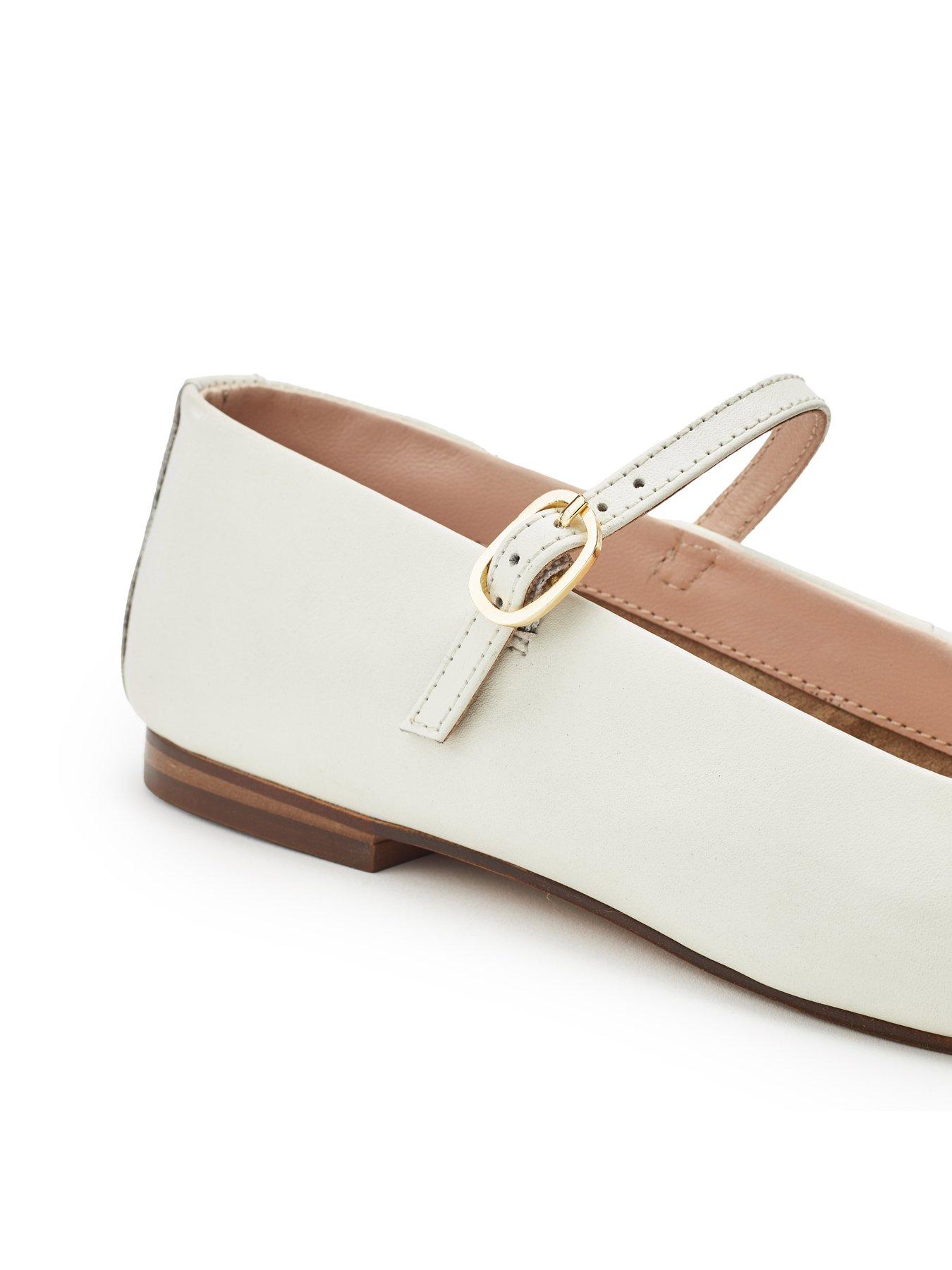 Image 4 of 4 of Moda In Pelle Larina Ballet Shoes - Off White