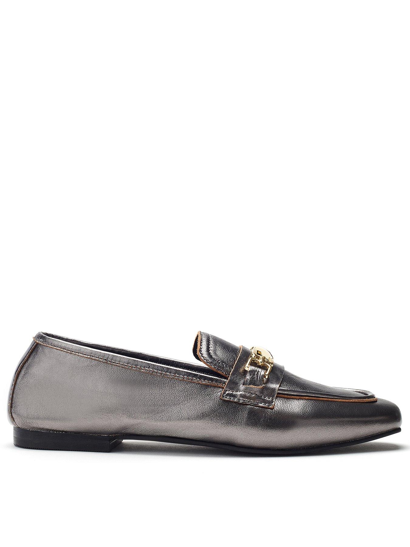 Moda In Pelle Earley Loafers - Pewter