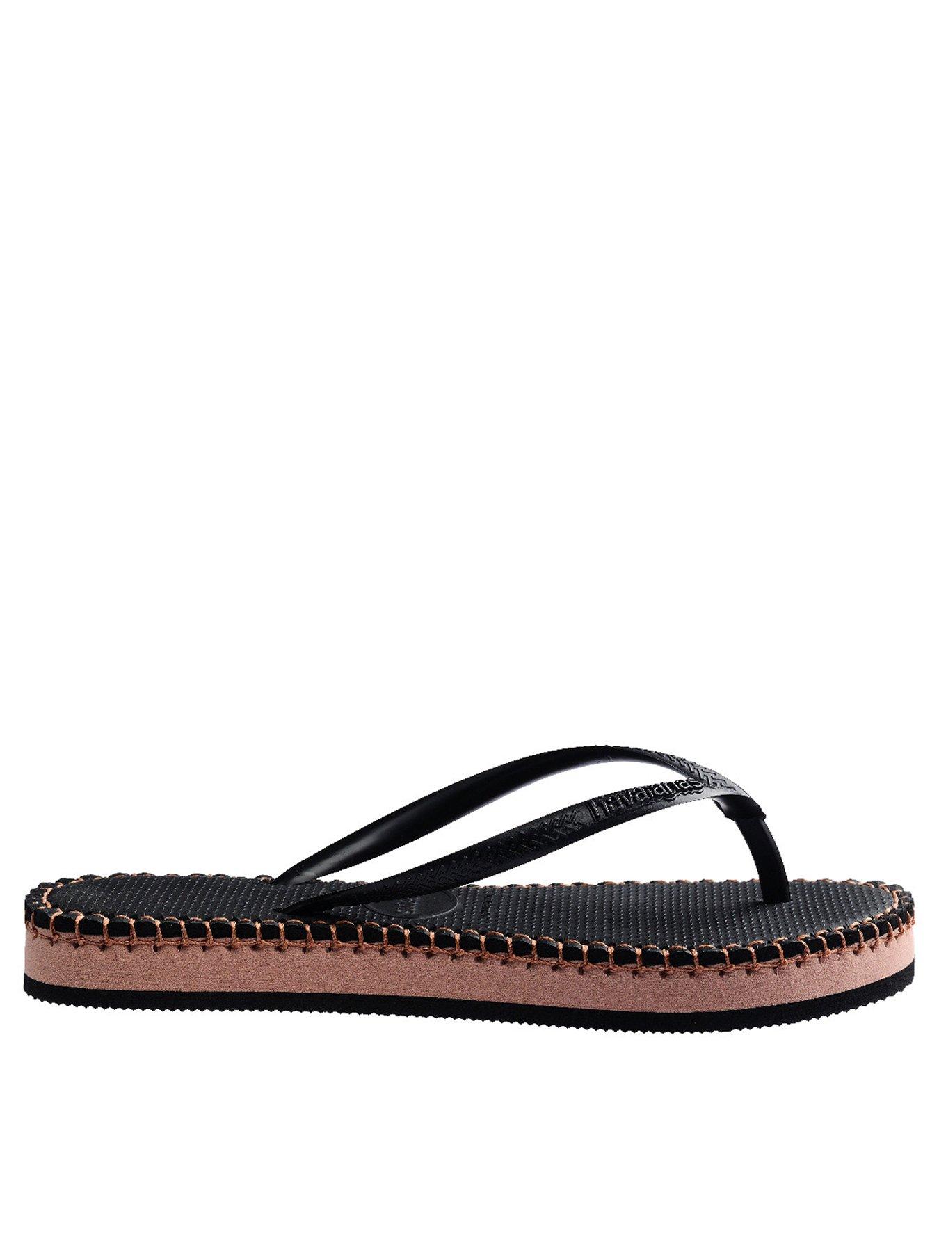 Havaianas Slim Glitter - Slippers voor dames - Zwart