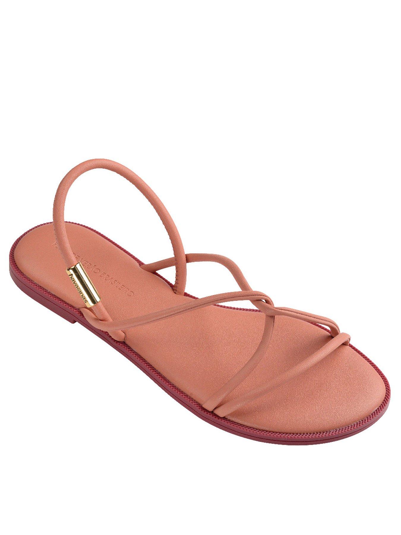 undefined Una Manga Sandal - Pink Clay