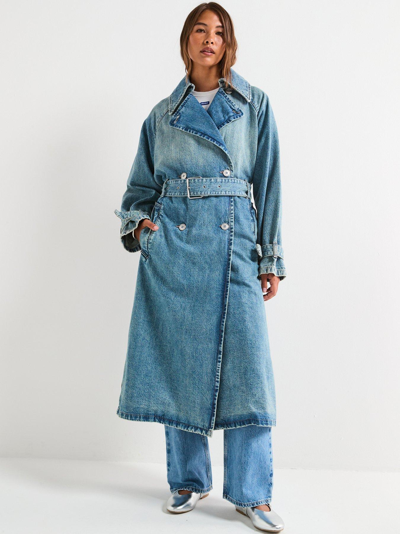 undefined Garena Denim Trench Jacket