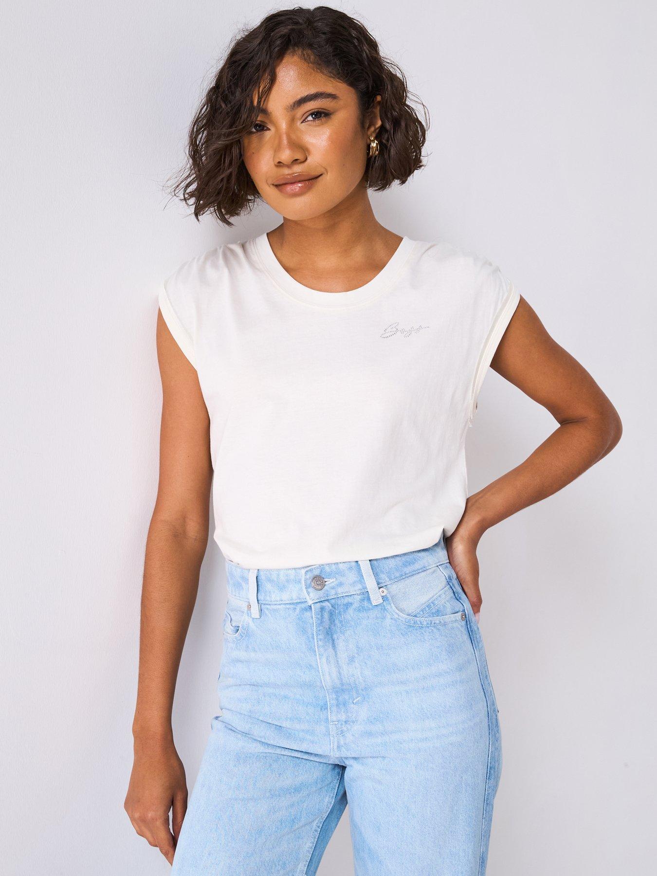 undefined Crew Neck T-Shirt - White