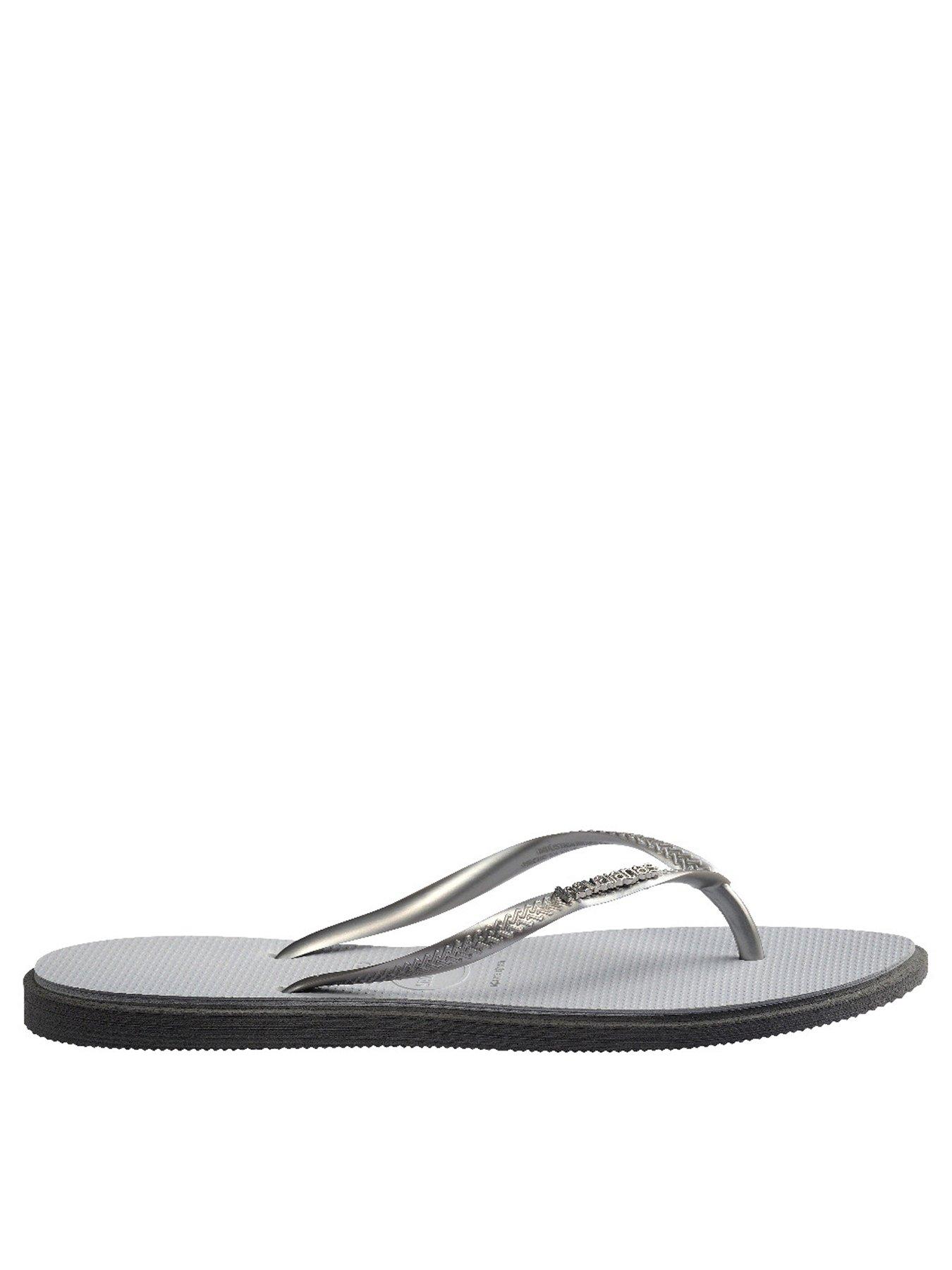 Image 3 of 6 of Havaianas Slim Point Flip Flop - Grey