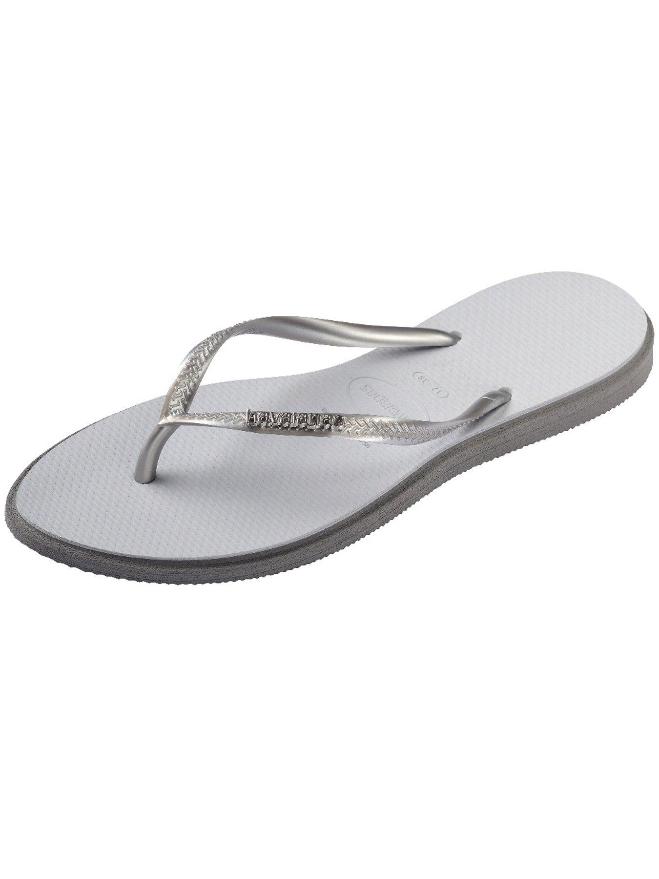 Image 6 of 6 of Havaianas Slim Point Flip Flop - Grey