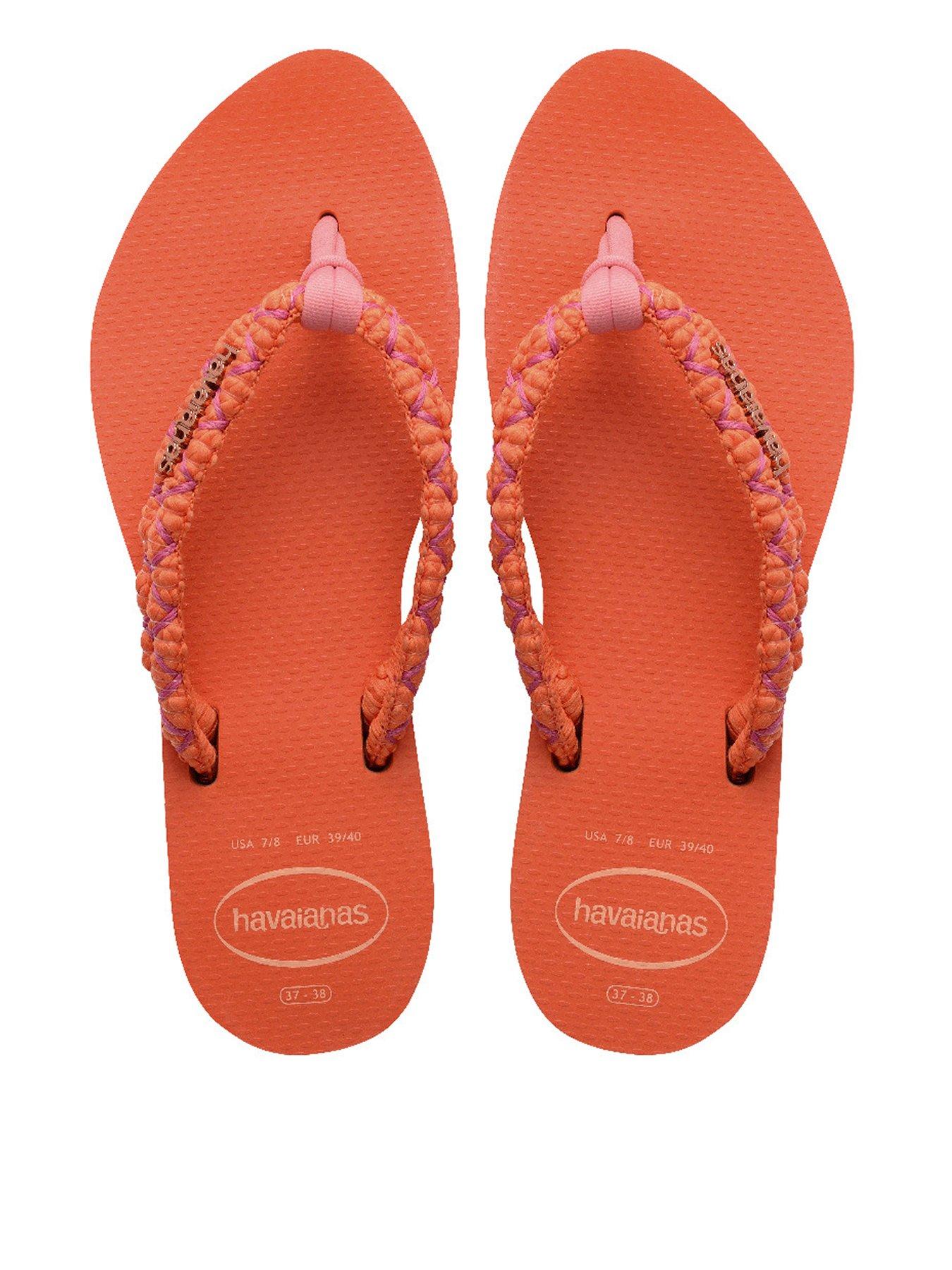 undefined Slim Point Boho Flip Flop - Pink Flux
