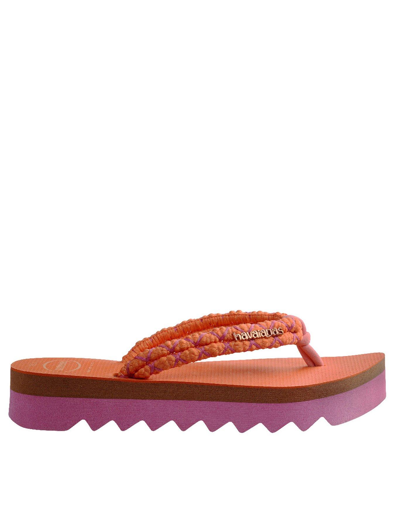 Image 3 of 6 of Havaianas Slim Point Boho Flip Flop - Pink Flux