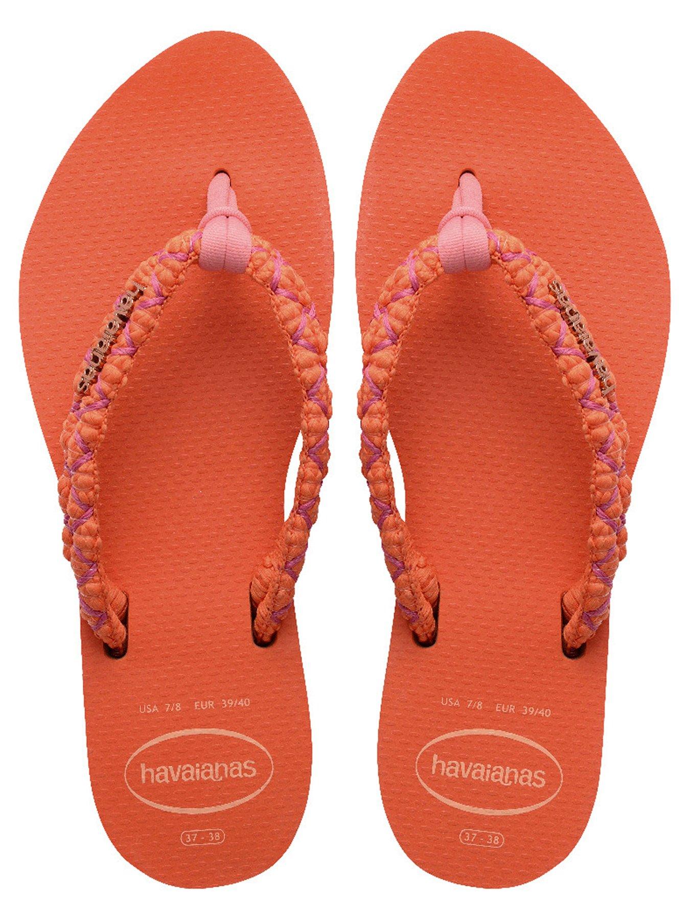 Image 4 of 6 of Havaianas Slim Point Boho Flip Flop - Pink Flux