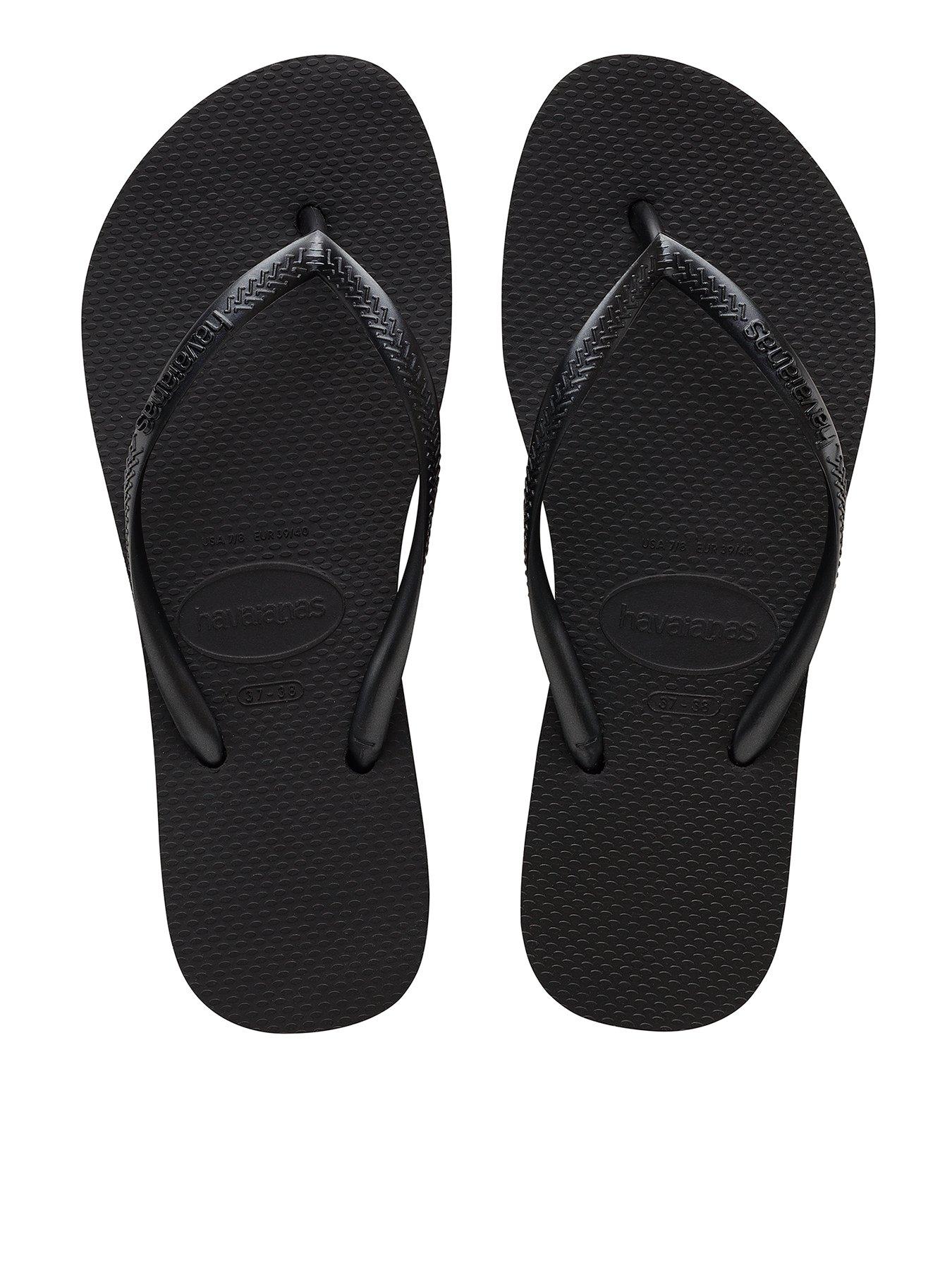 Havaianas Slim Flatform Flip Flop - Black
