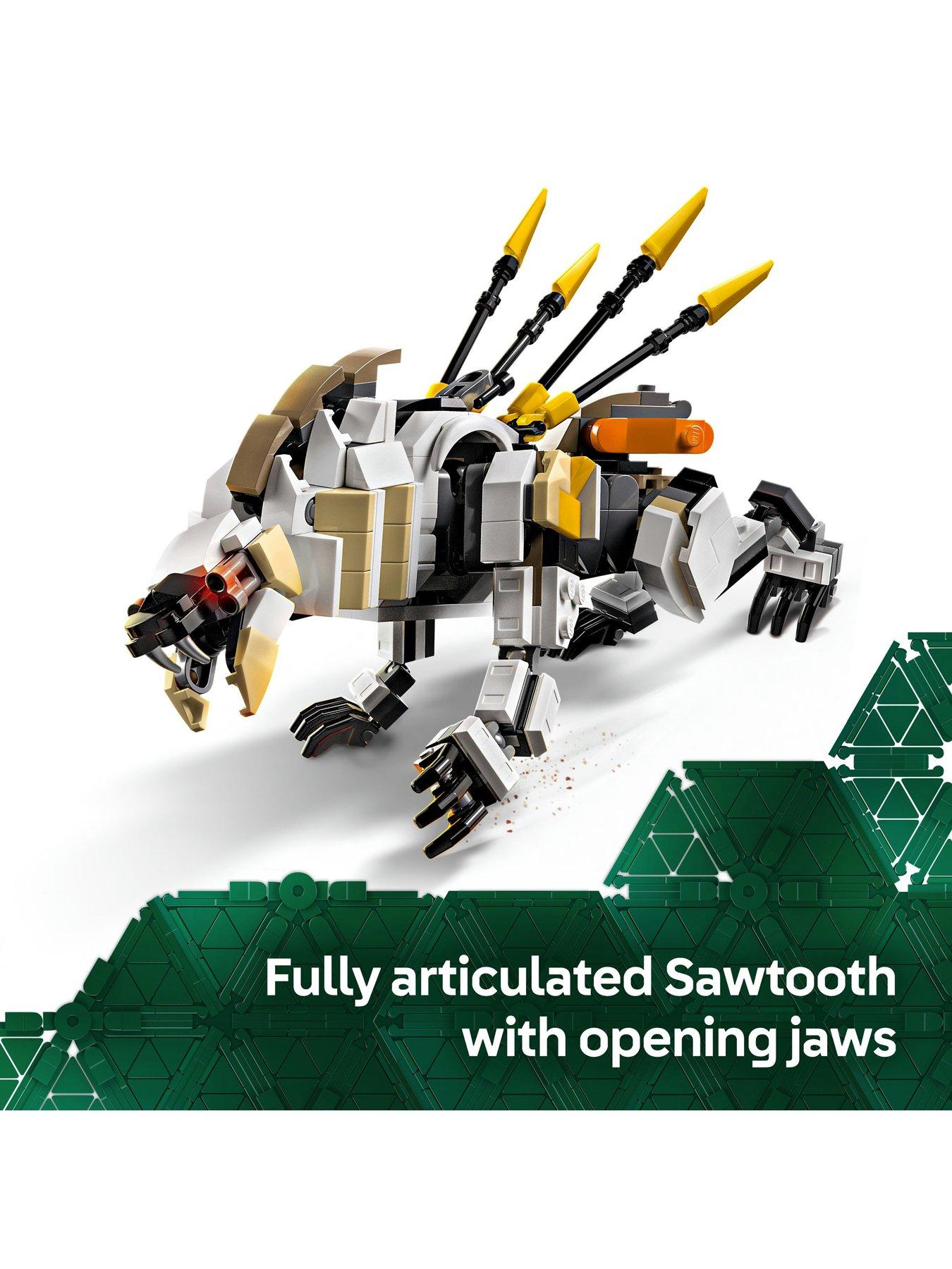 Image 4 of 8 of LEGO Aloy &amp; Varl vs. Shell-Walker &amp; Sawtooth 77037