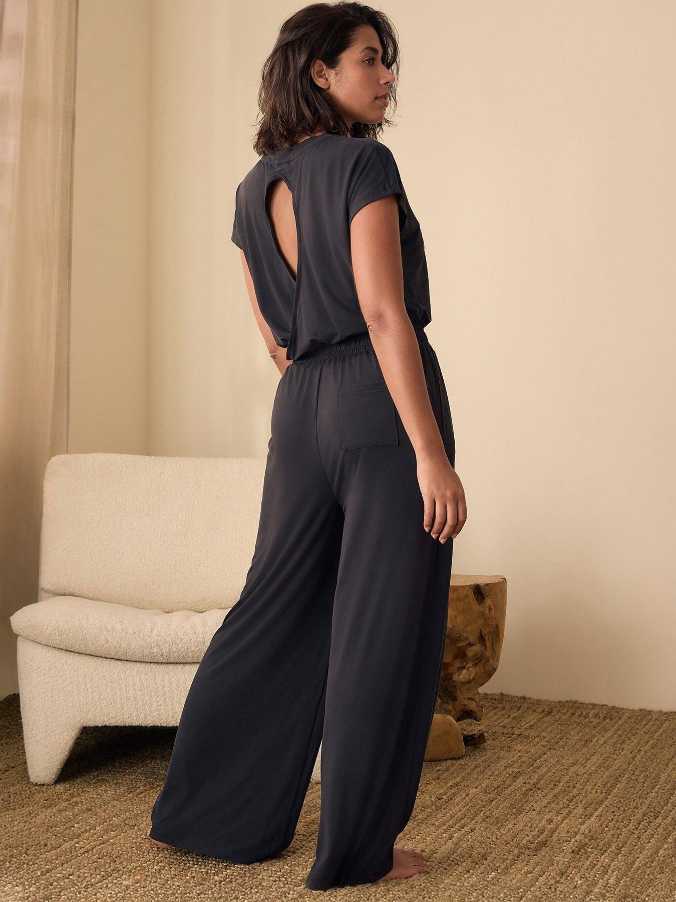 B By Ted Baker Lounge Jumpsuit Black Very