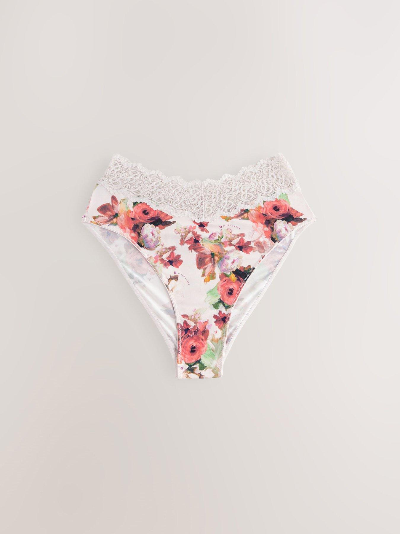 Image 6 of 6 of B By Ted Baker B By Baker 4 Pack High Leg Brief - Multi