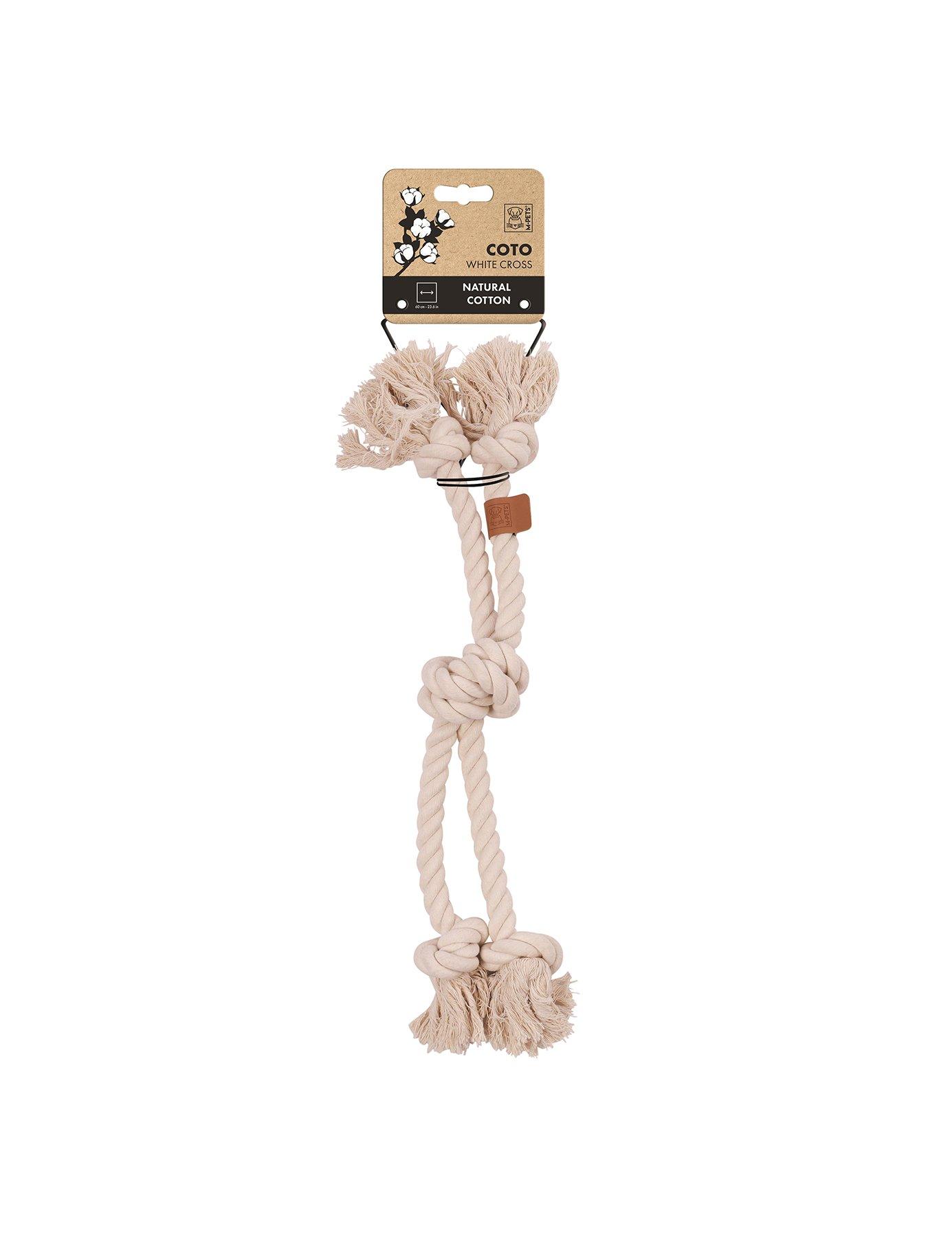 Image 2 of 3 of M-Pets Coto White Duo Ball 28cm/Coto White Cross 60cm