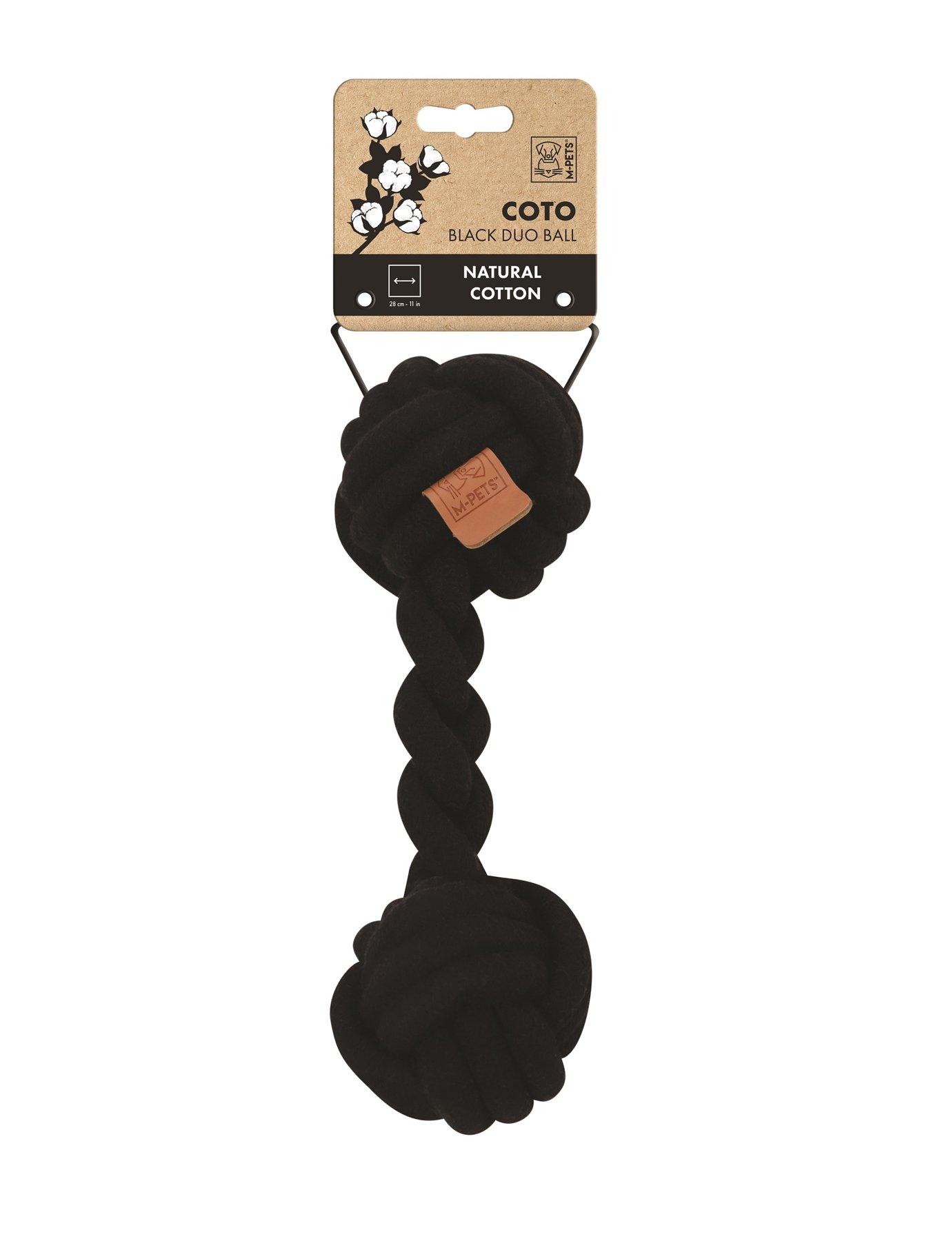 Image 4 of 5 of M-Pets Coto Black Duo Ball 28 Cm/ Coto Black Cross 60Cm