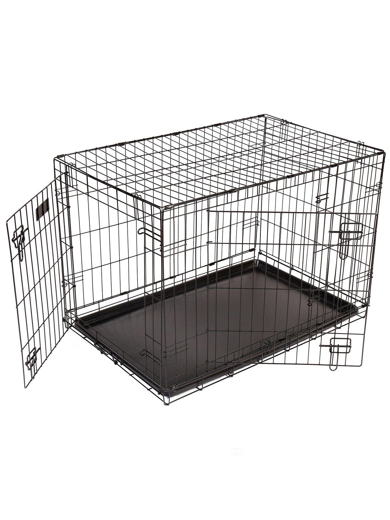 Image 2 of 6 of RAC Metal Fold Flat Crate With Plastic Tray
