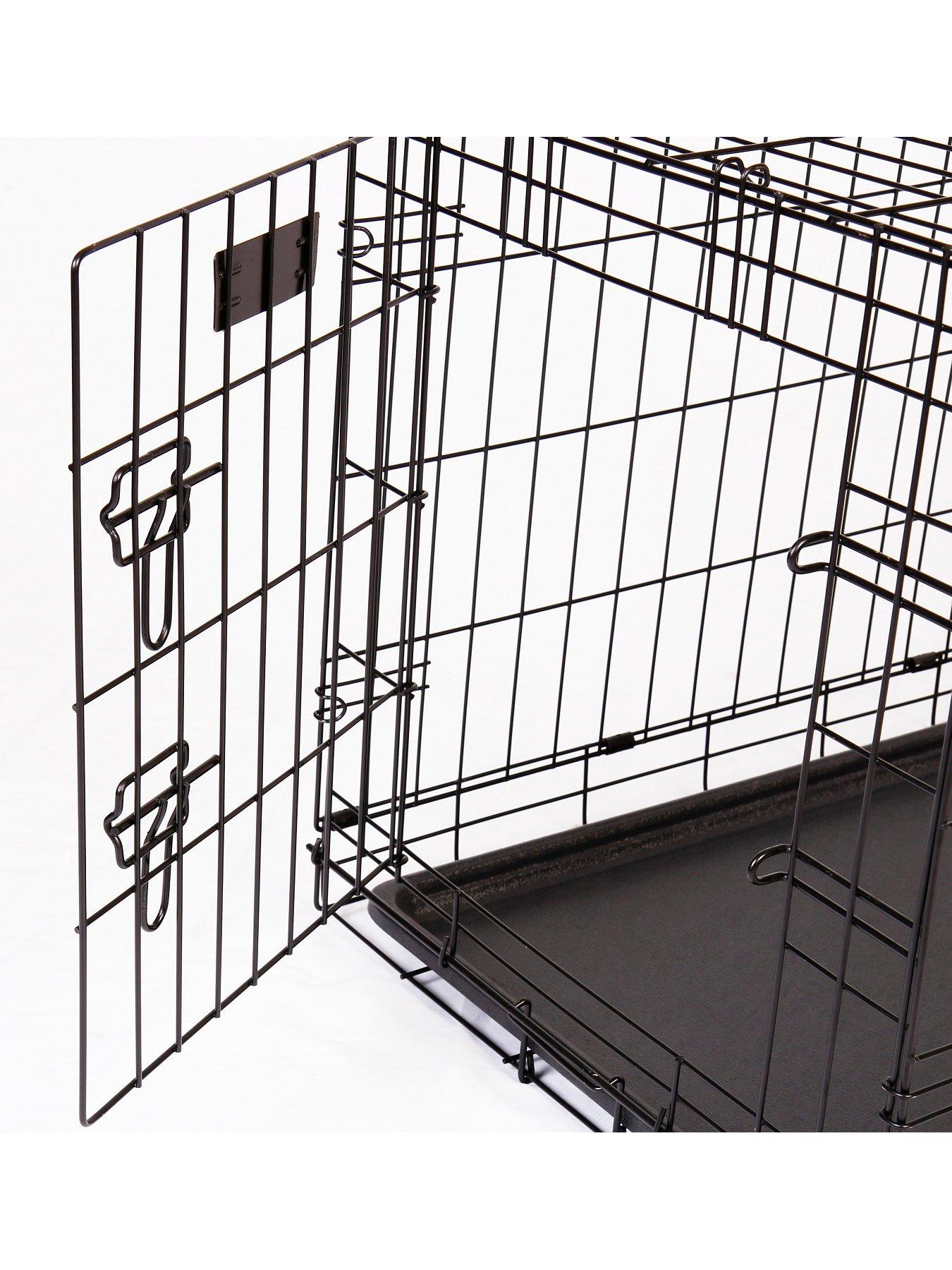 Image 5 of 6 of RAC Metal Fold Flat Crate With Plastic Tray