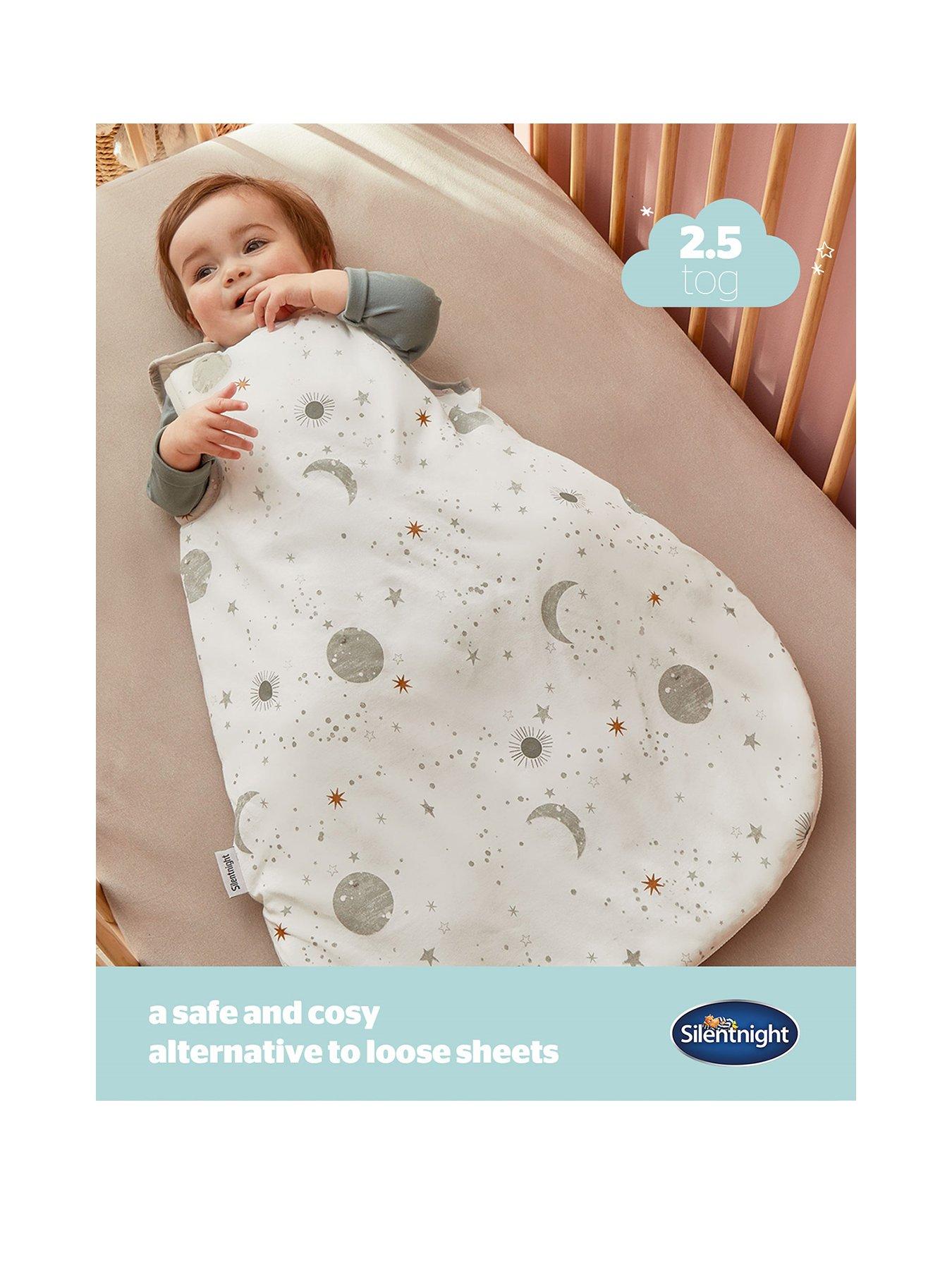 Image 2 of 7 of Silentnight Safe Nights Celestial Sleeping Bag - 6-18 mths - 2 Pack