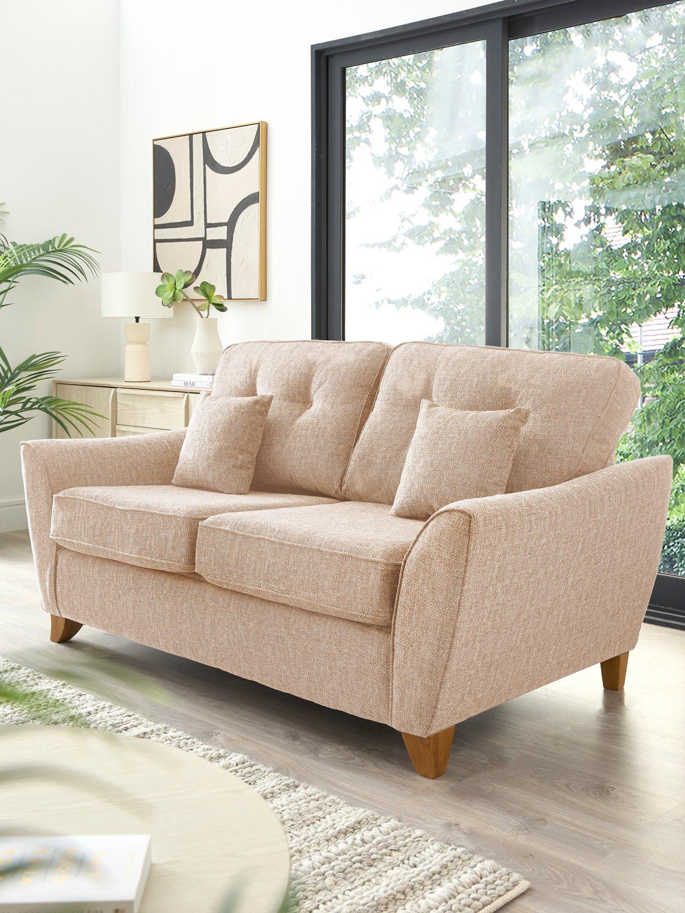 undefined Halstow 3 Seater Fabric Sofa Bed