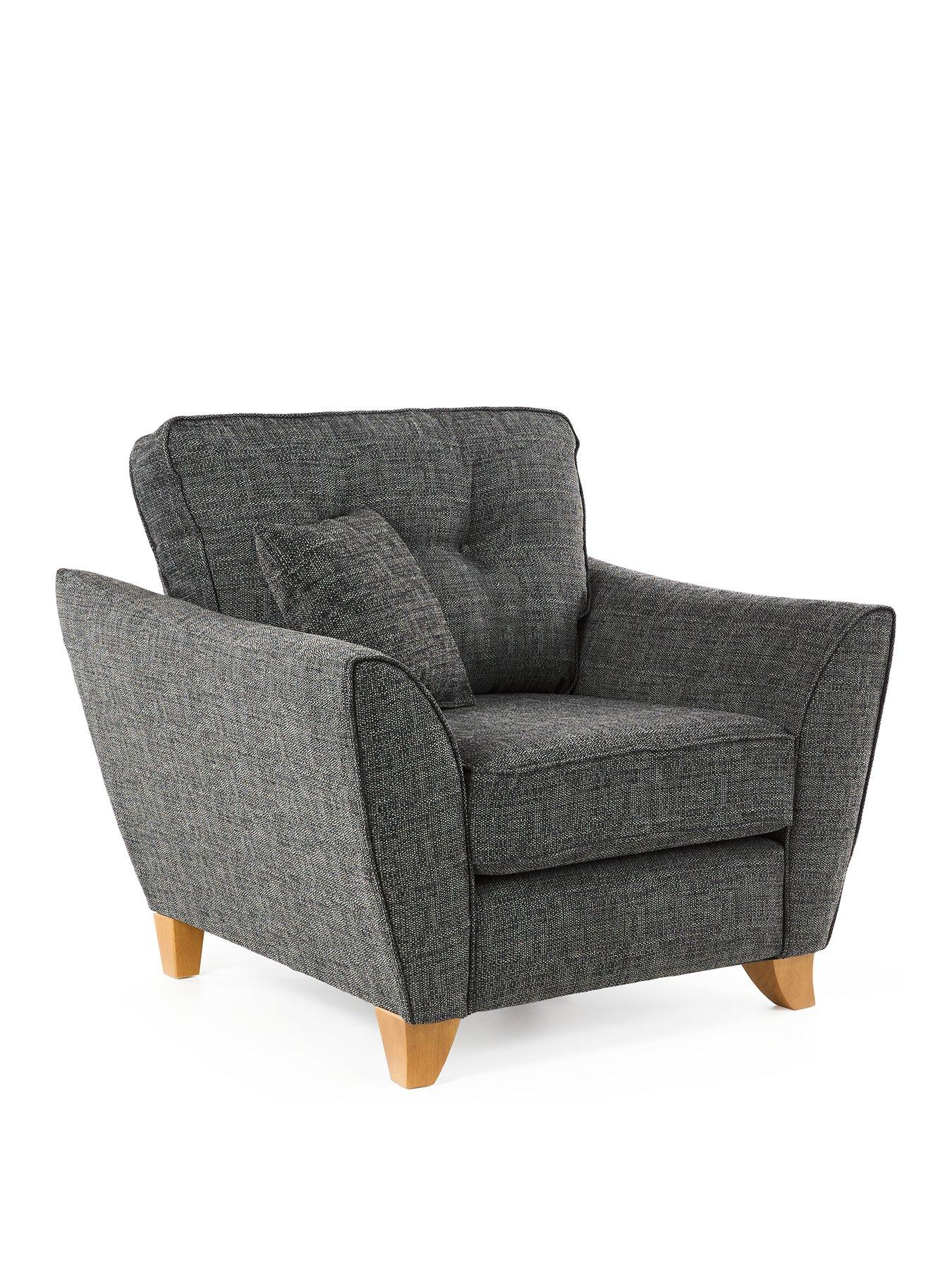 Image 3 of 6 of Very Home Halstow Fabric Armchair