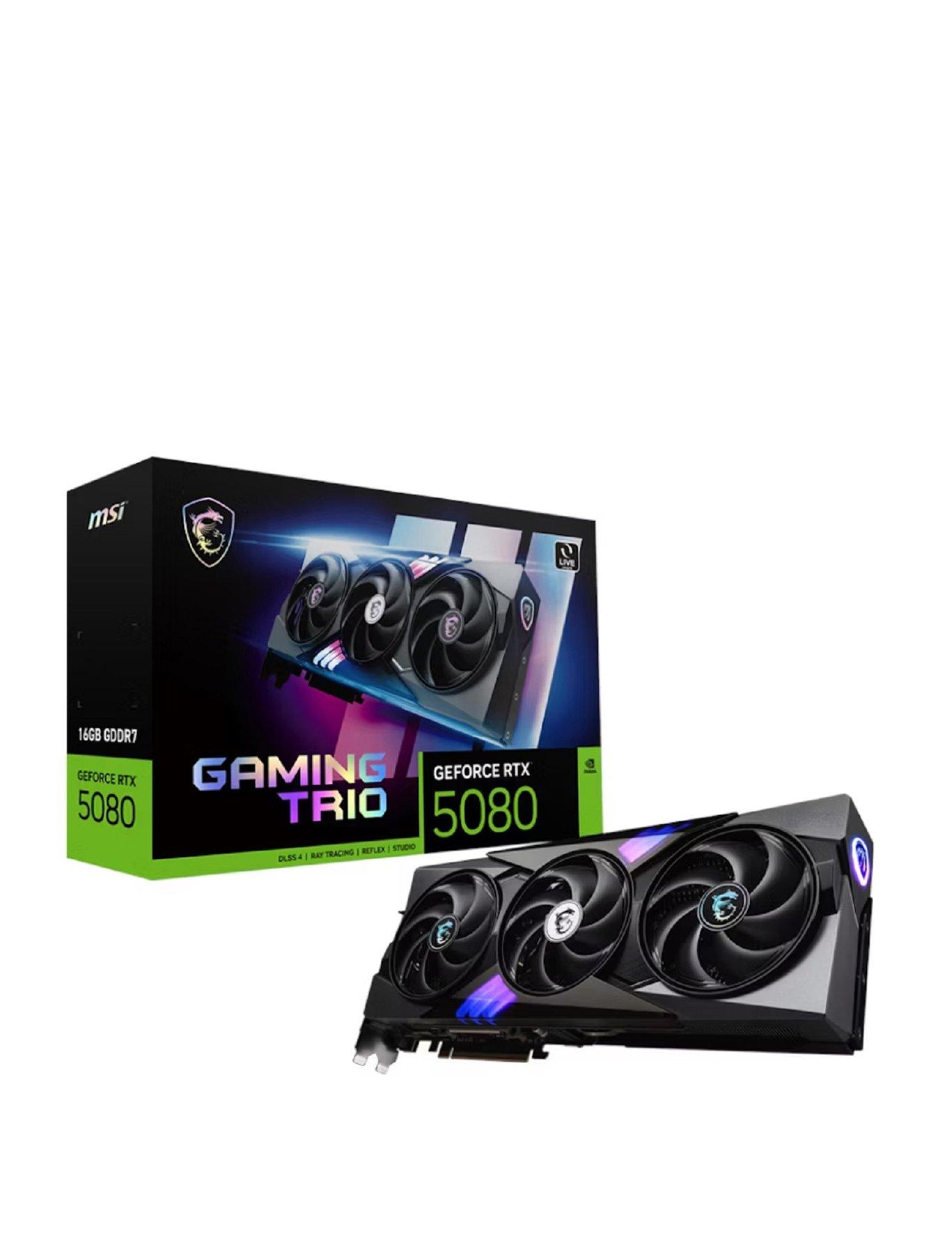MSI NVIDIA GeForce RTX 5080 16G GAMING TRIO OC GDDR7 256bit Gaming