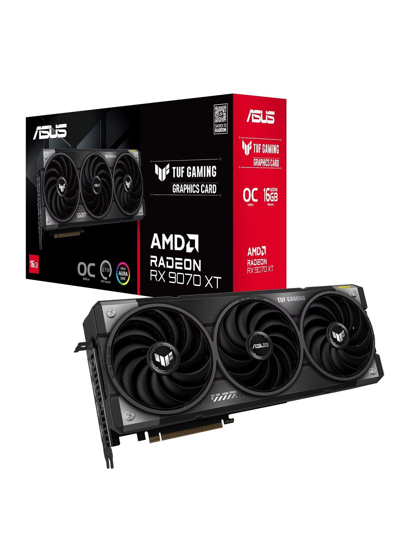 undefined RX 9070 XT 16GB TUF GAMING Overclocked Graphics Card