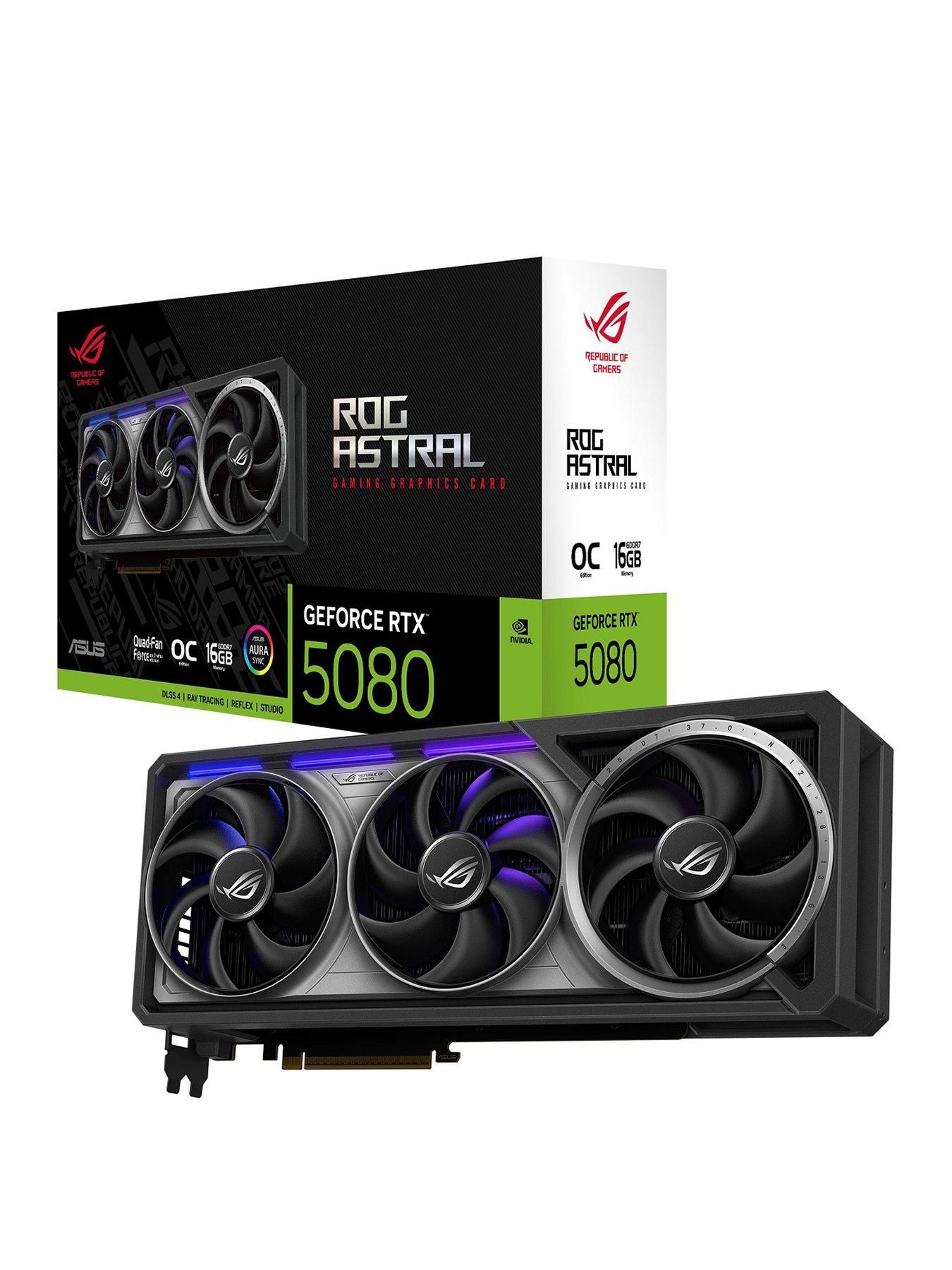 undefined GeForce RTX 5080 ROG Gaming Astral Graphics Card (16GB GDDR7/PCI Express 5.0/30000MHz)