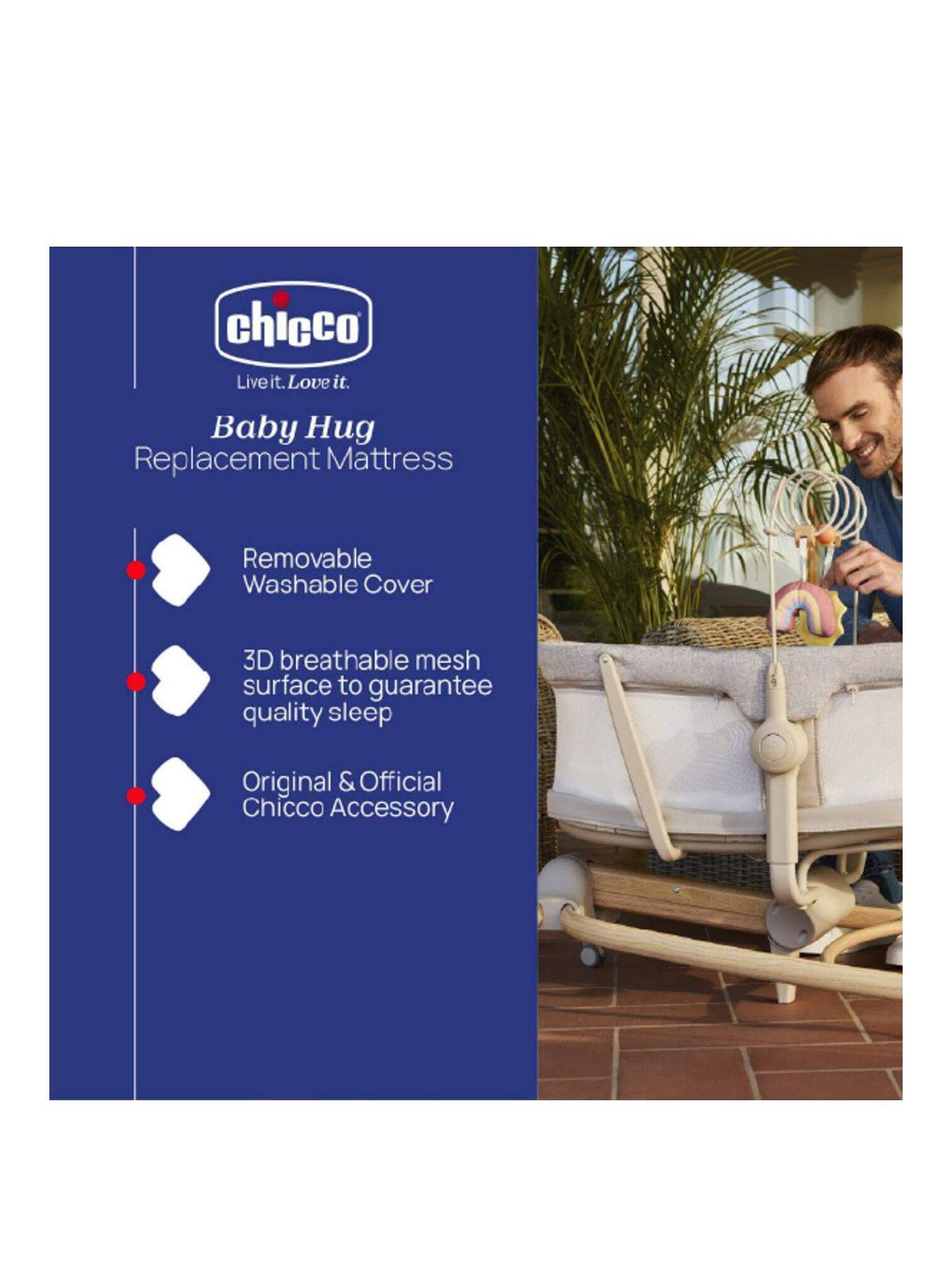 Image 2 of 7 of Chicco Mattress for Baby Hug 4-in-1 and 5-in-1 Mattress, White