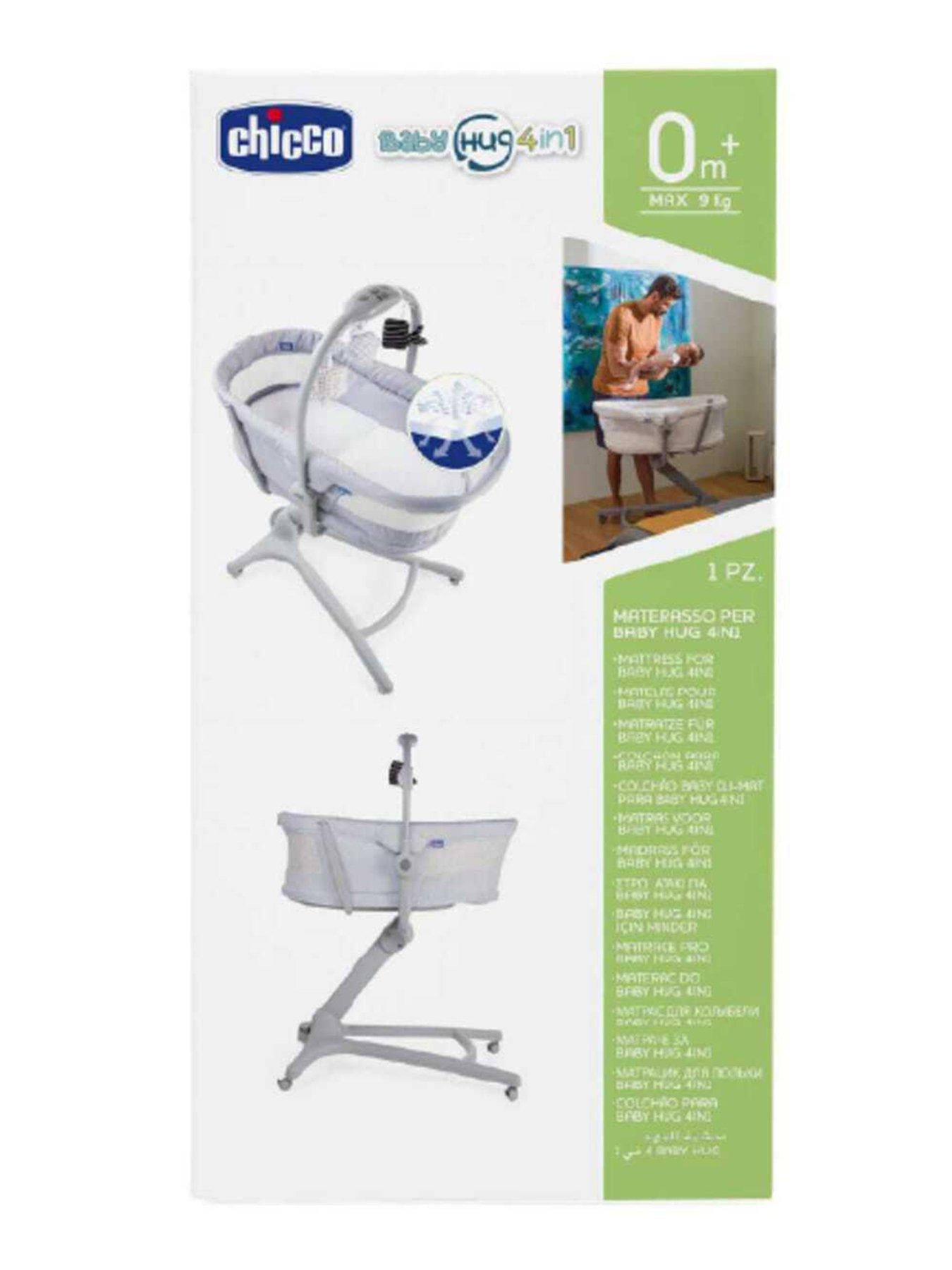Image 3 of 7 of Chicco Mattress for Baby Hug 4-in-1 and 5-in-1 Mattress, White