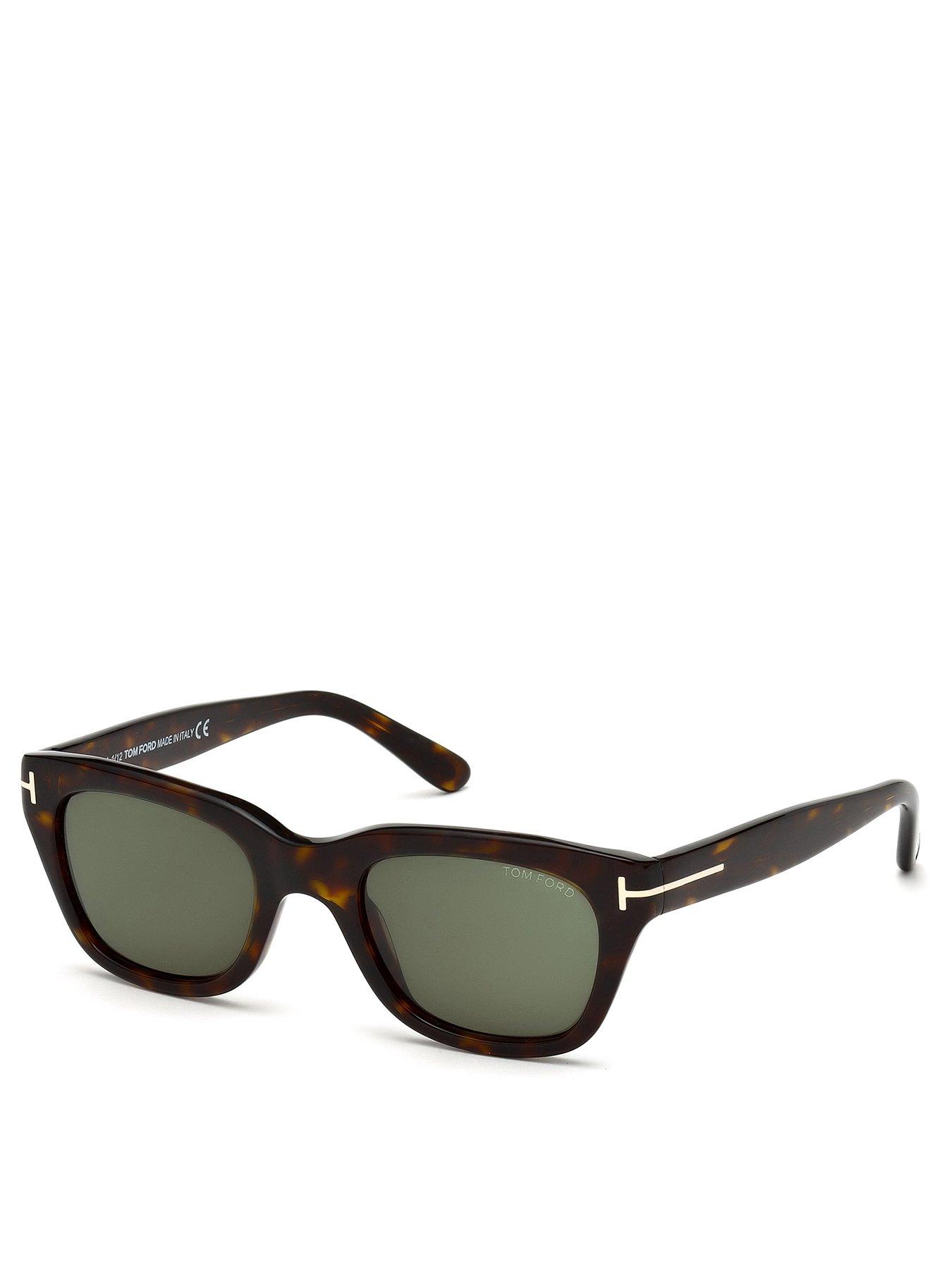 Image 1 of 4 of Tom Ford Snowdon Square Sunglasses- Brown
