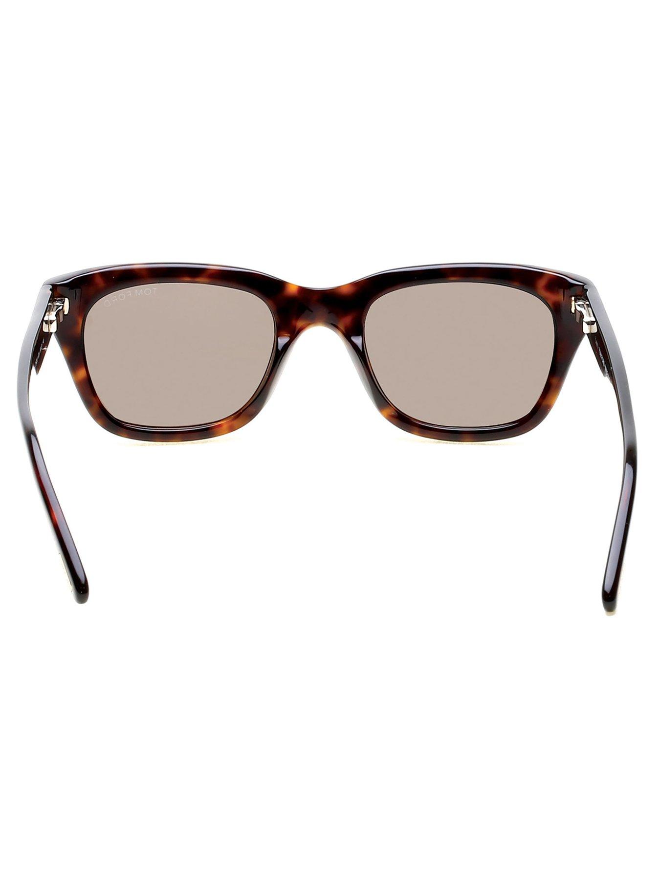 Image 4 of 4 of Tom Ford Snowdon Square Sunglasses- Brown
