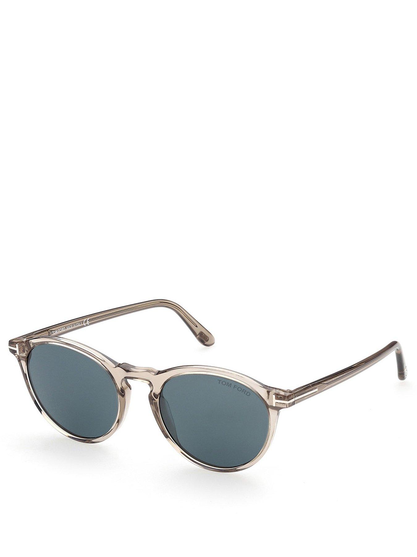 undefined Aurele Round Sunglasses - Beige