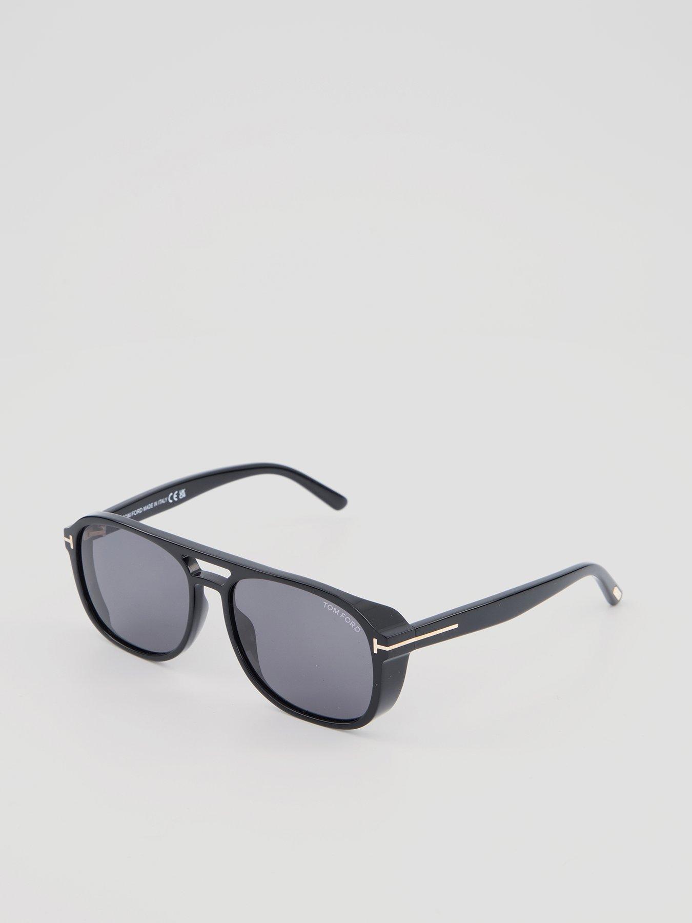 Tom Ford: Rosco Navigator Sunglasses-Black