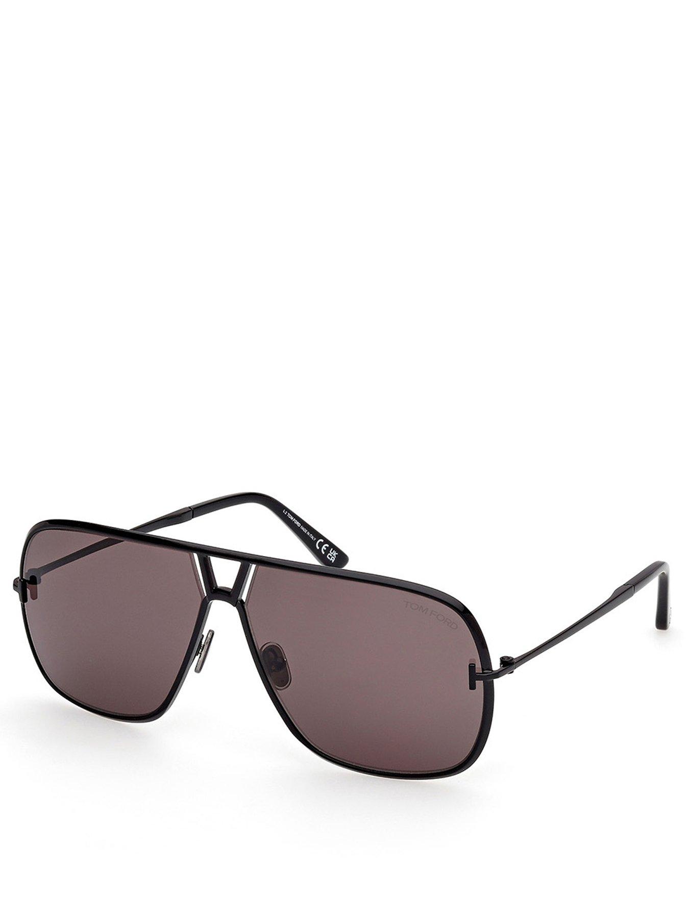 Tom Ford: Stavros Navigator Sunglasses-Black
