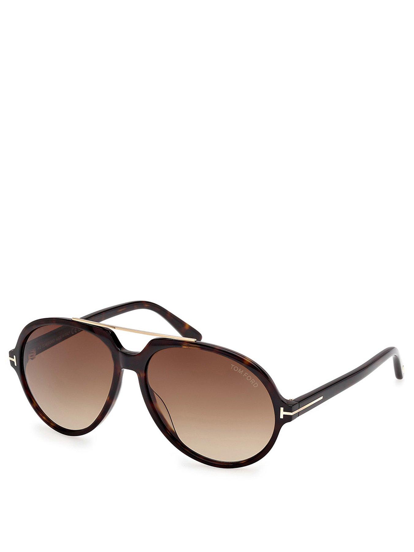 undefined Aalto Pilot Sunglasses-Black