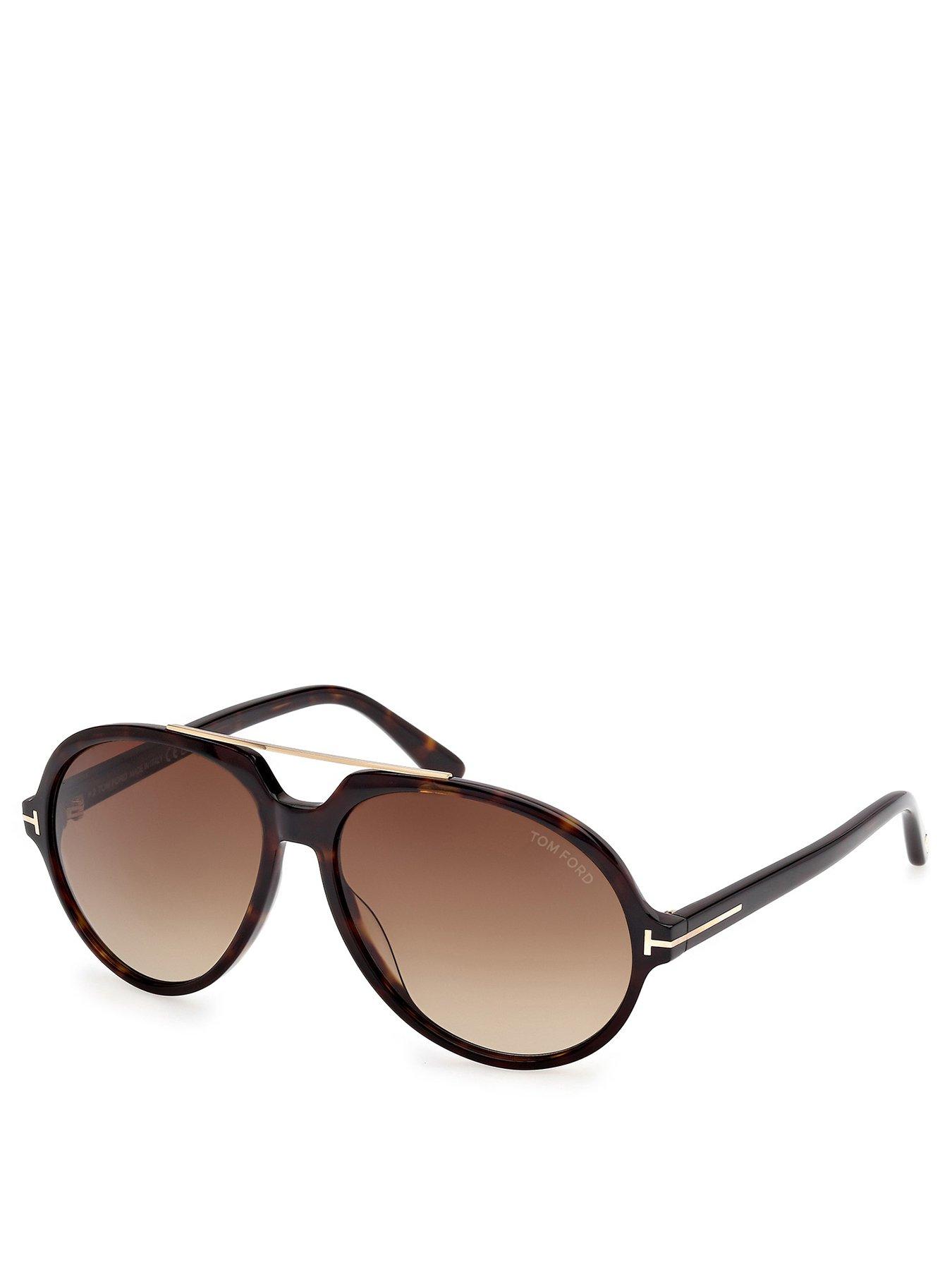 undefined Aalto Pilot Sunglasses-Brown