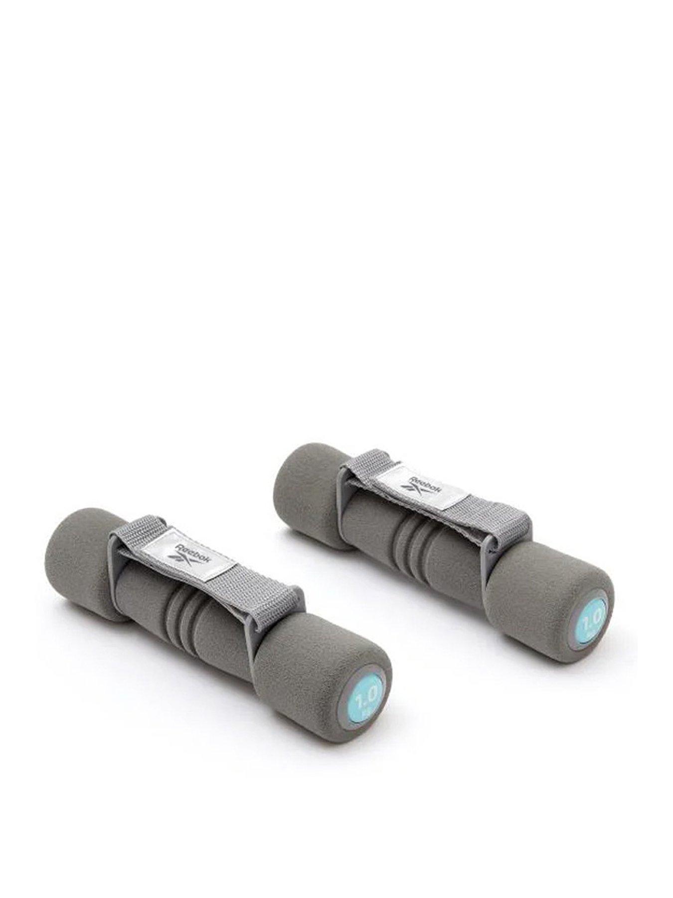 undefined Softgrip Dumbbells - 1kg, Blue