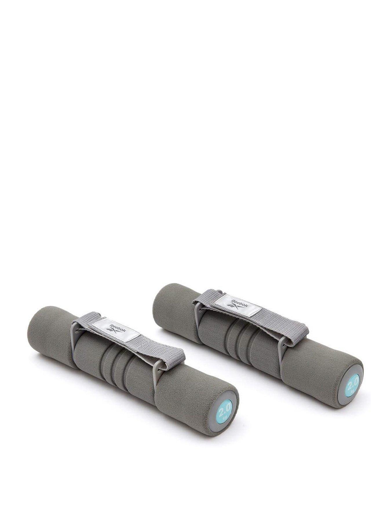 Image 1 of 5 of Reebok Softgrip Dumbbells - 2kg, Blue