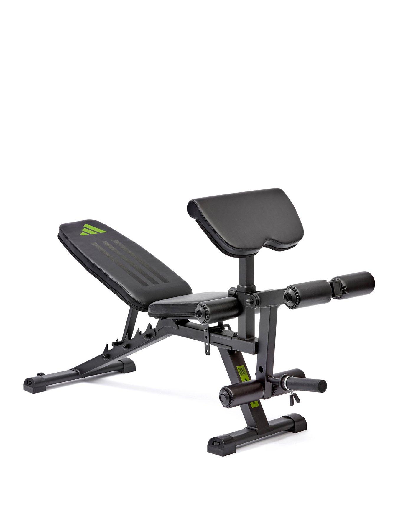 Image 1 of 7 of adidas Performance Training Bench - Black