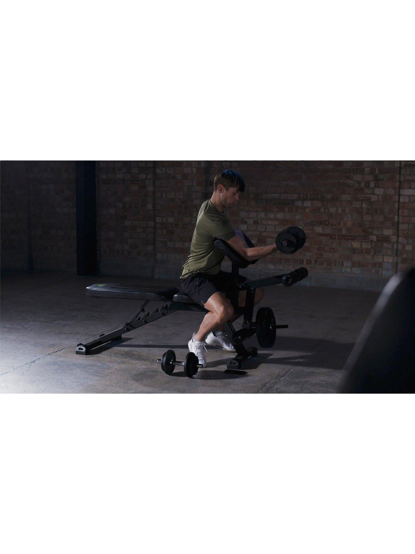 Image 7 of 7 of adidas Performance Training Bench - Black