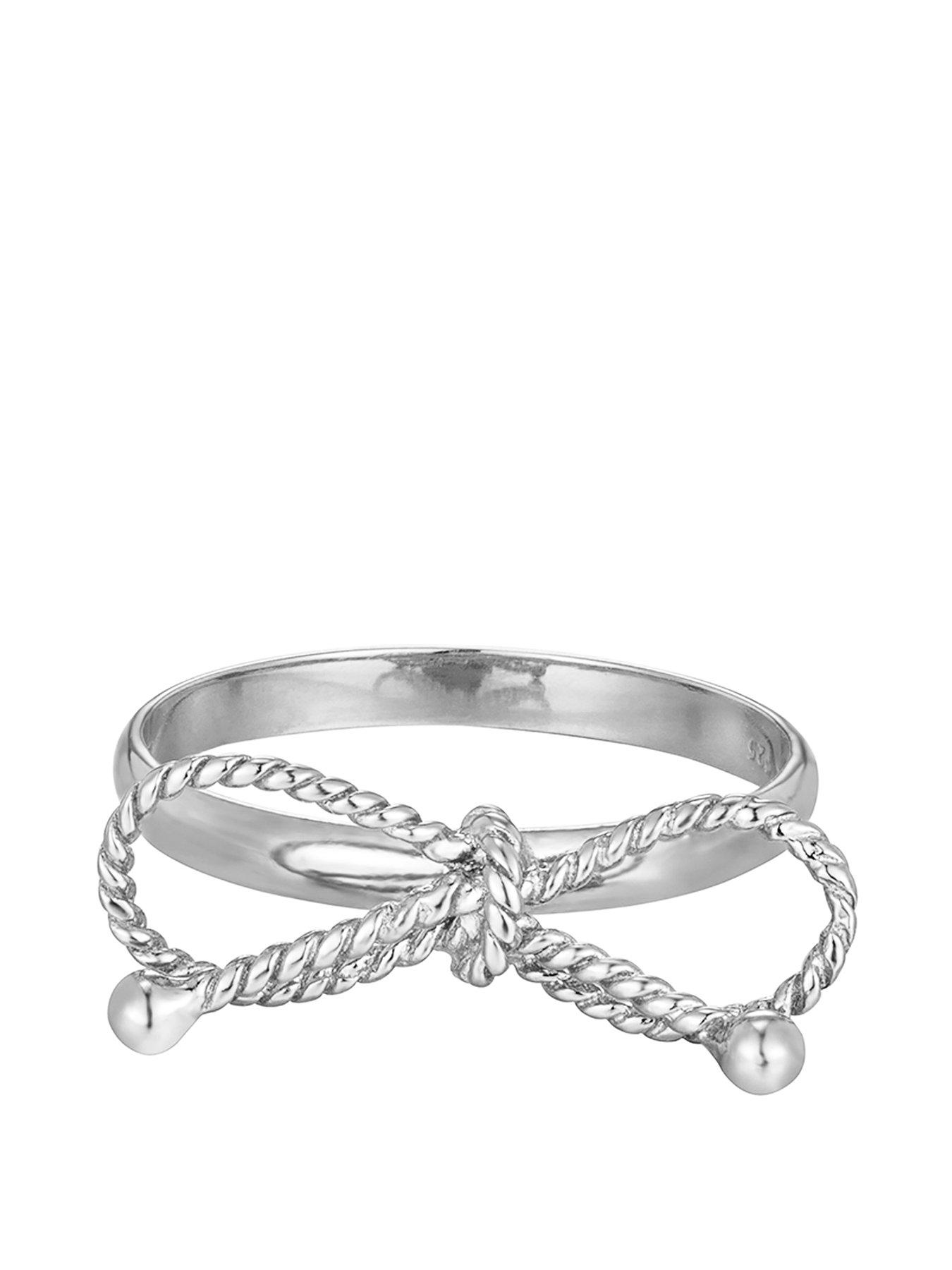 Seol + Gold Rope Bow Ring