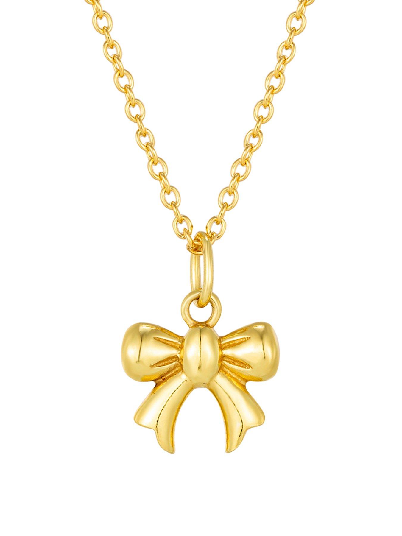 Image of Seol + Gold Bow Necklace