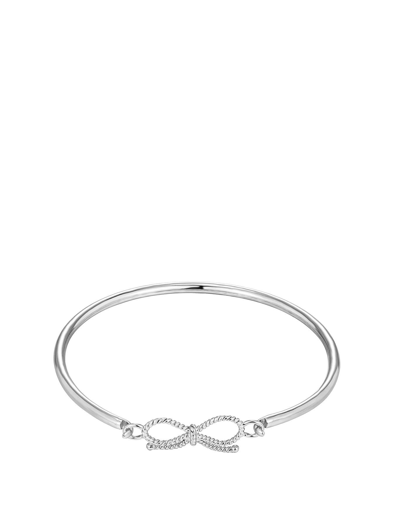 Seol + Gold Rope Bow Bangle
