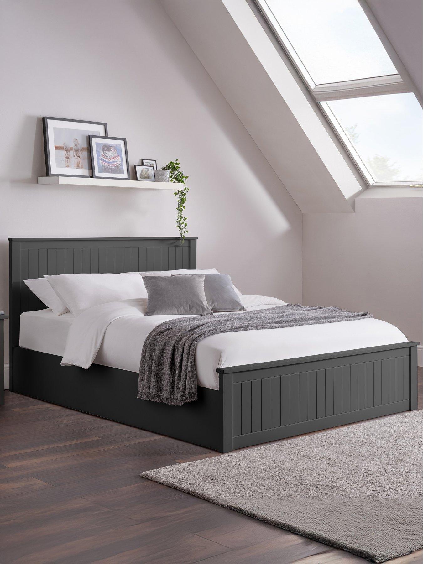 undefined Maine End Lift Storage Ottoman Wooden Bed