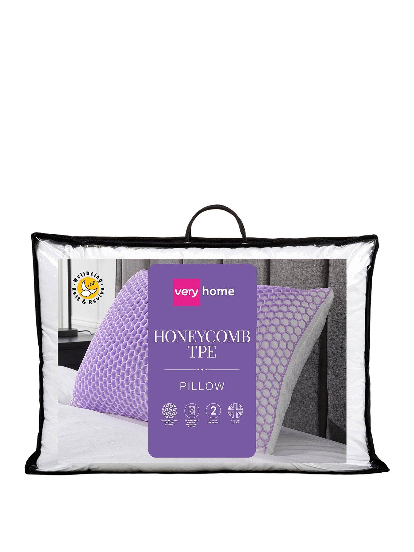 Image 1 of 4 of The Very Collection Cooling Tpe Honeycomb Pillow