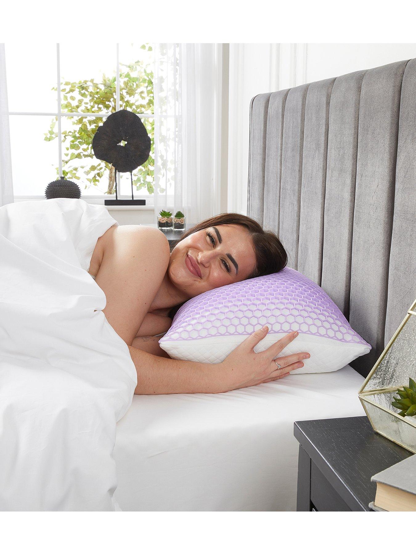 Image 3 of 4 of The Very Collection Cooling Tpe Honeycomb Pillow