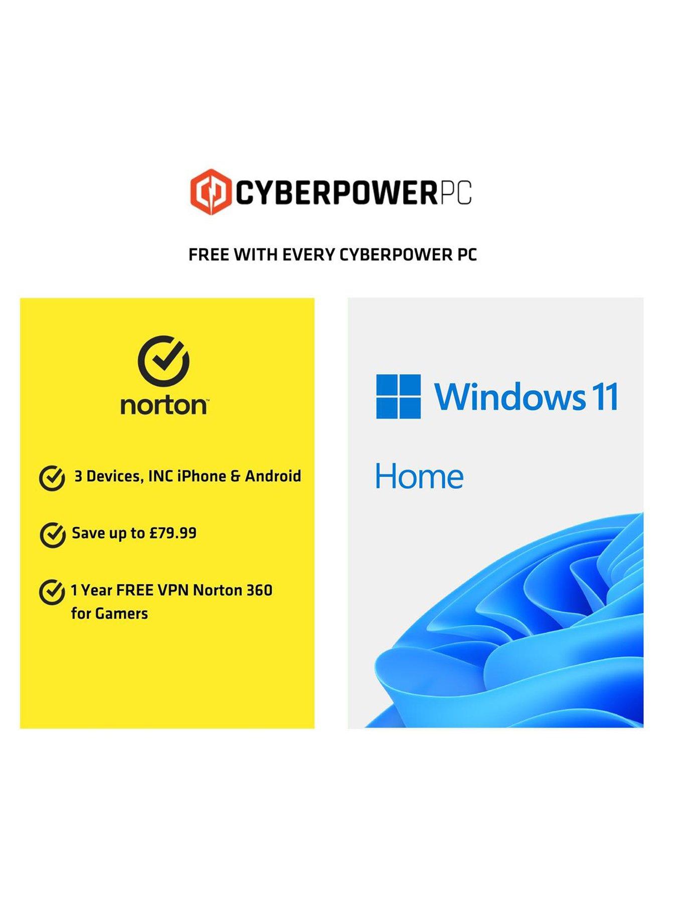 Image 5 of 6 of CyberPower PC AMD Ryzen 7 9800X3D, RTX 5080, 32GB DDR5 RAM, 2TB M.2 NVMe SSD Gaming Desktop PC