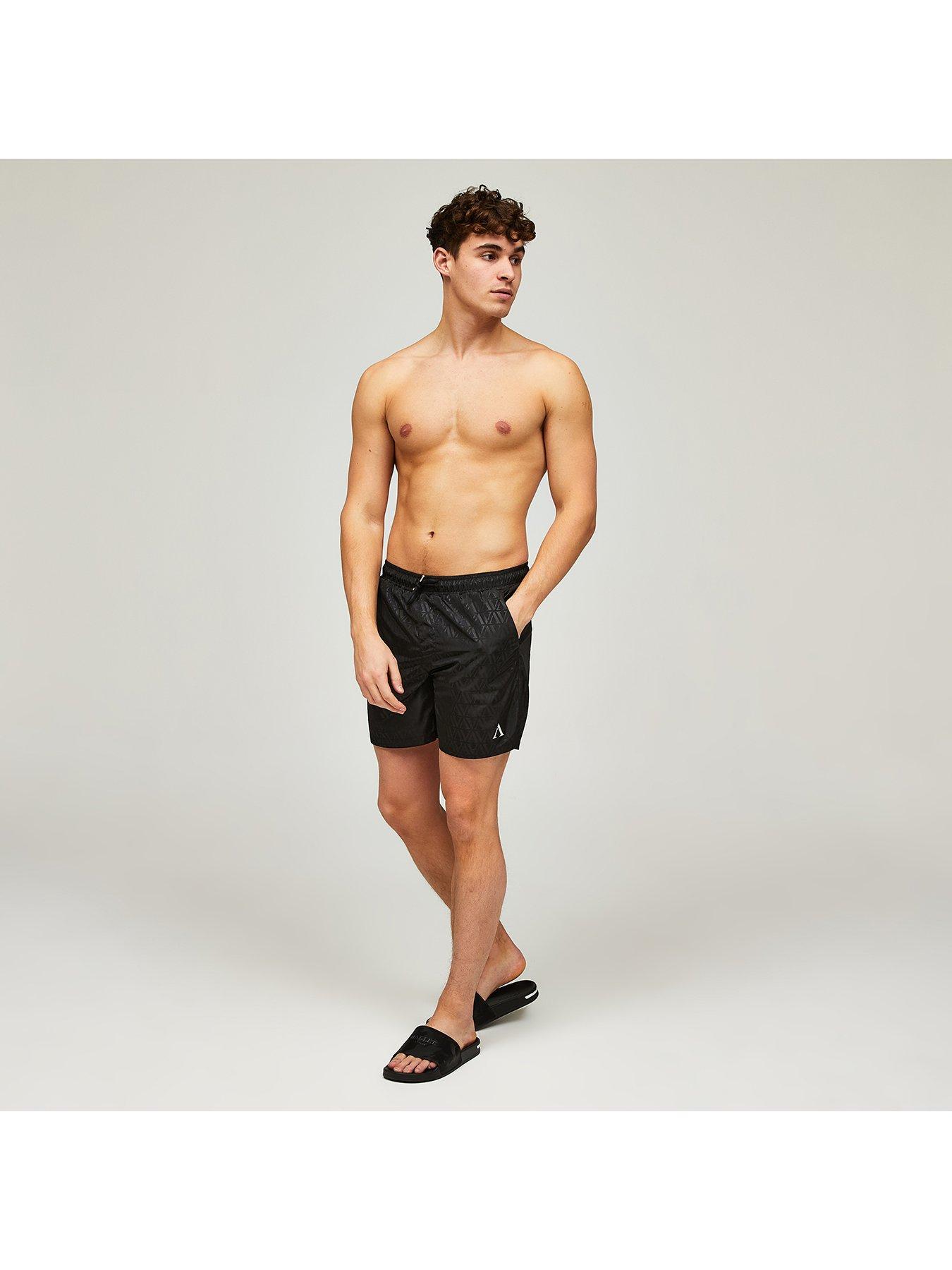 Image 3 of 5 of Alessandro Zavetti Lorellino 2.0 Monogram Swim Short - Blue
